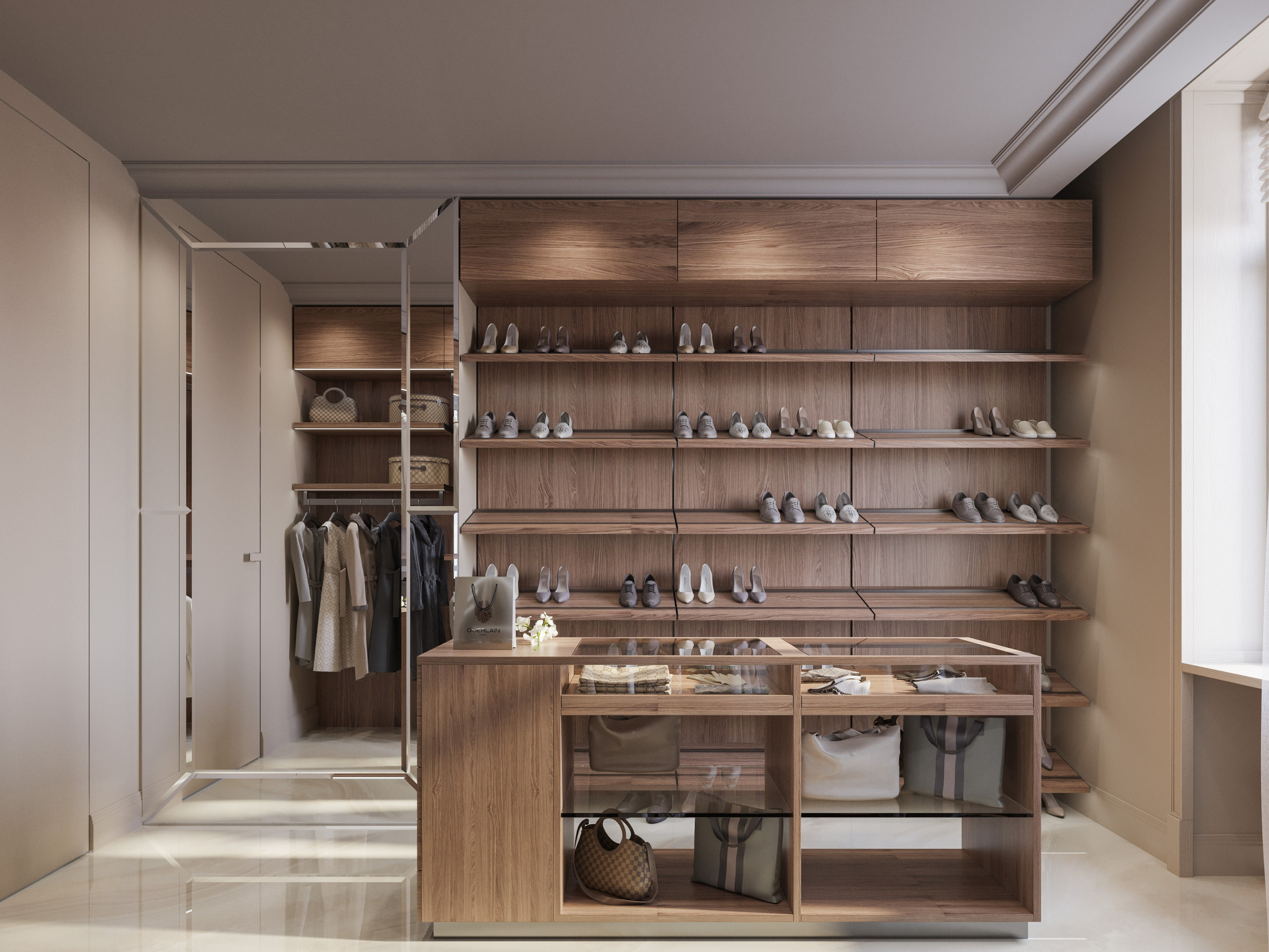 Интерьер Двухэтажной Квартиры Премиум-Класса | 3D Визуализация. Визуализатор интерьера в Москве | Брагин Кирилл