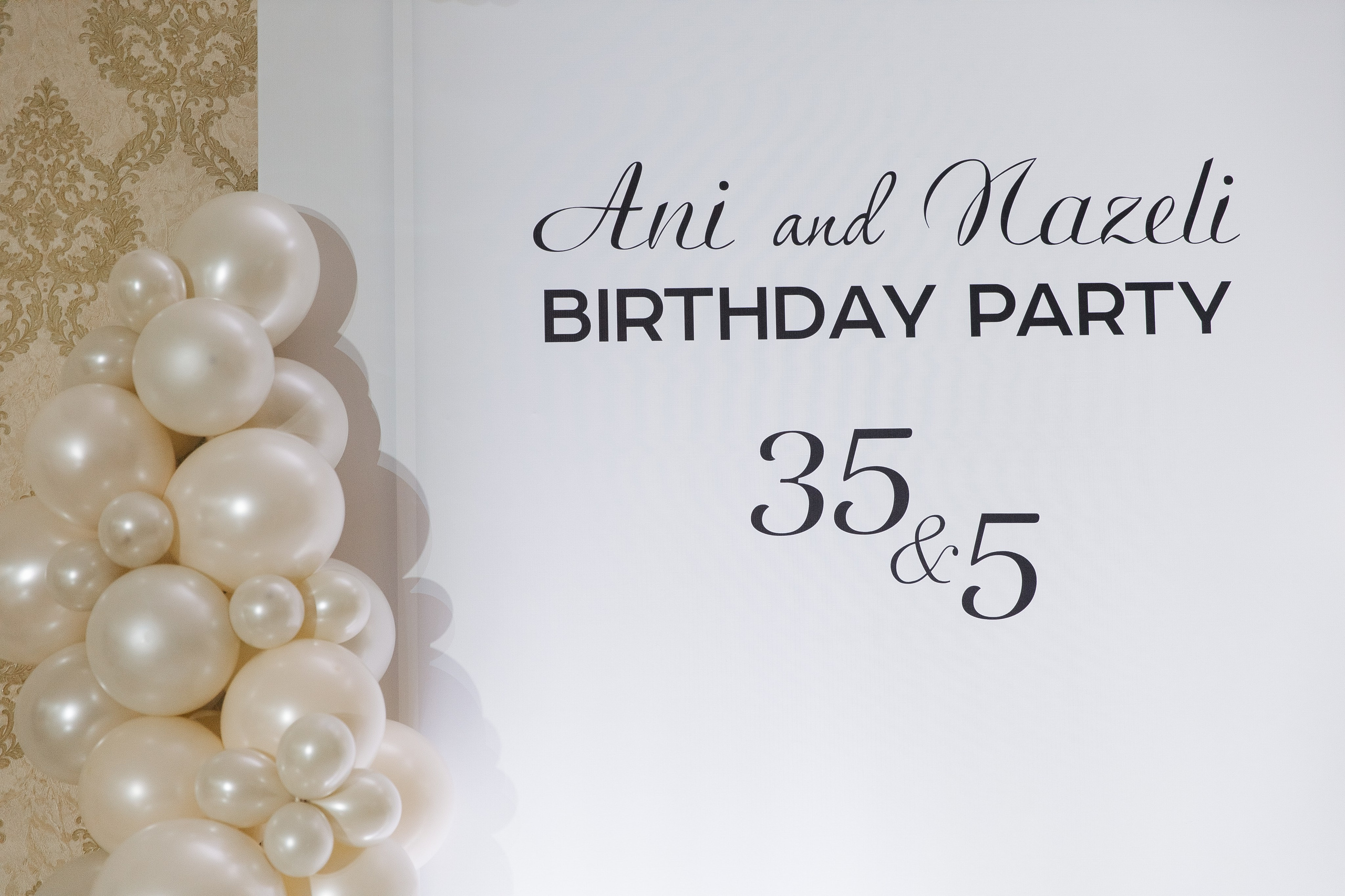 Ани и Назели. 35&5 День рождения, «Янтарь». Фотограф в Красноярске Надежда Воскресенская