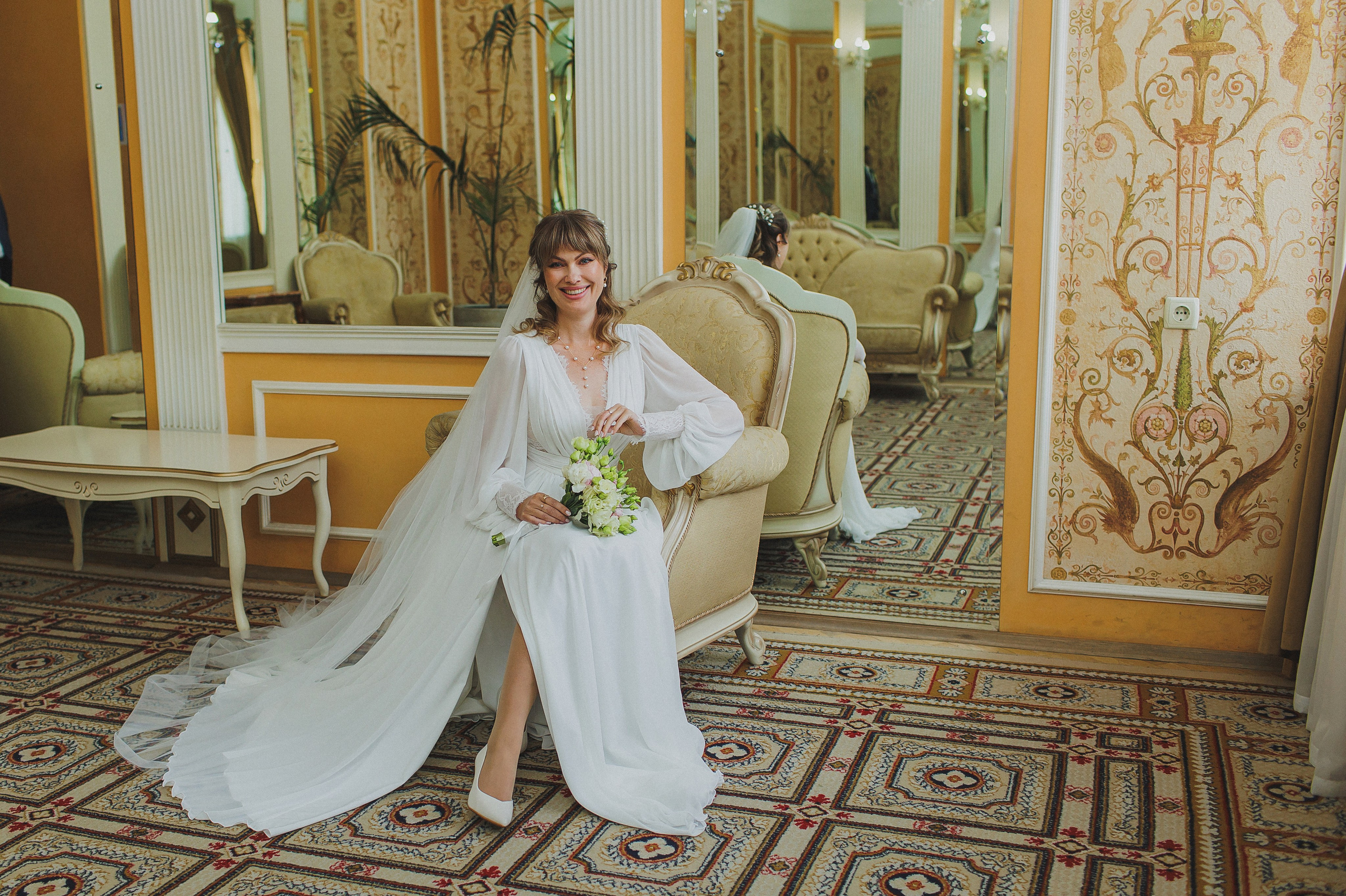 Свадебная фотосессия в Кусково. Фотограф в Москве и Люберцах Анна Ушакова