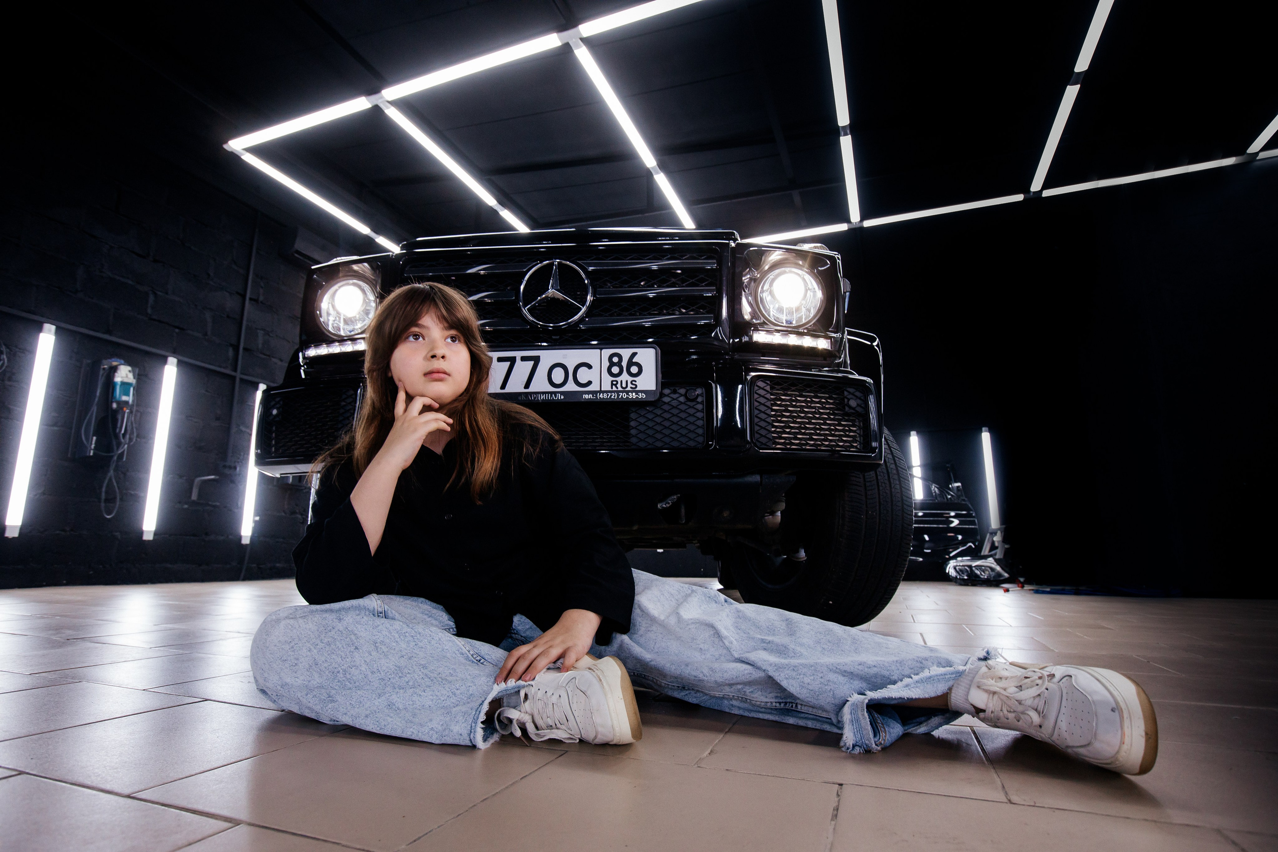 Atmosphere of drive. Efimova Model Agency