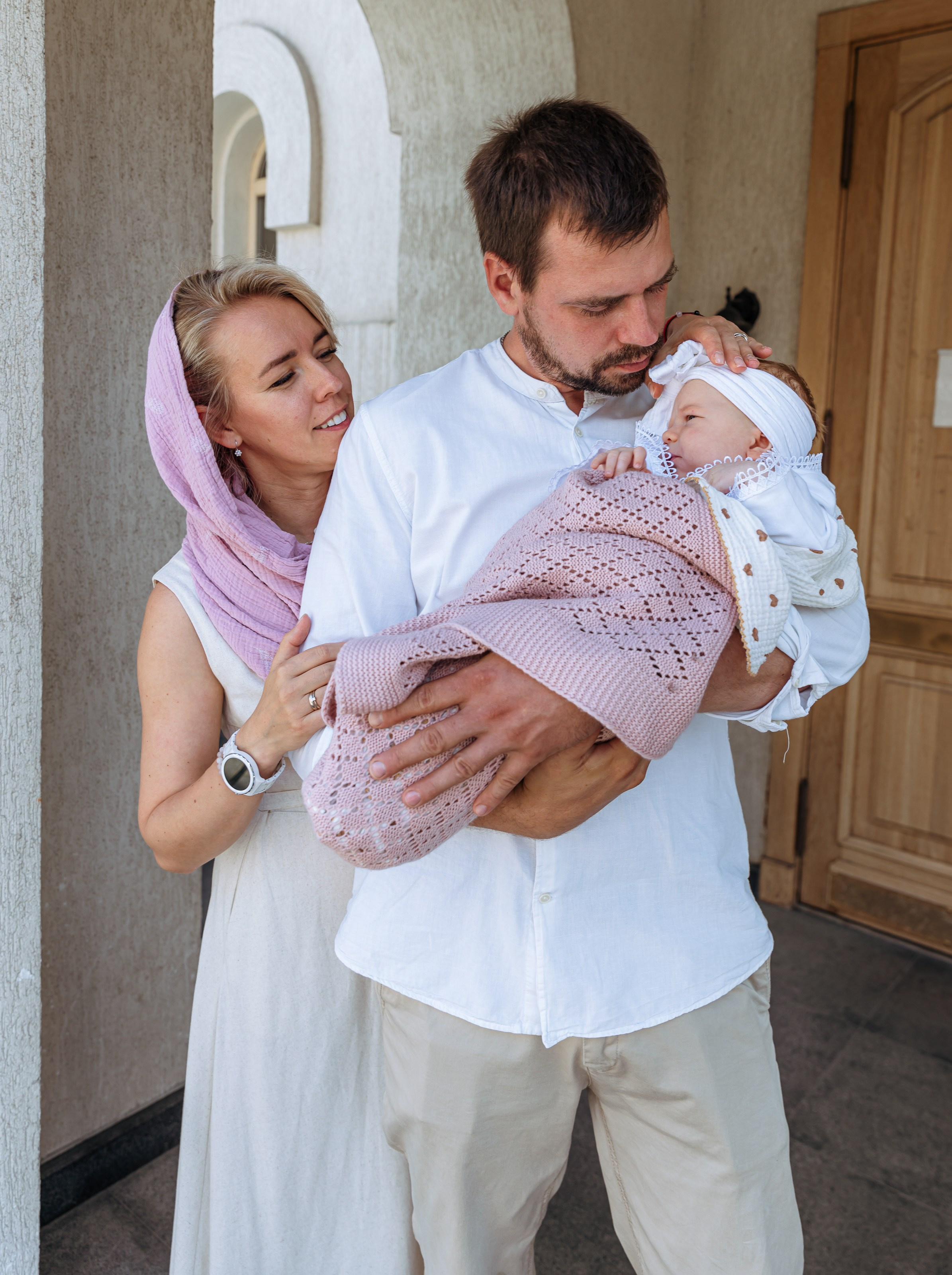 Крещение Сияны. Портретный и семейный фотограф в Москве Ирина Голубчина