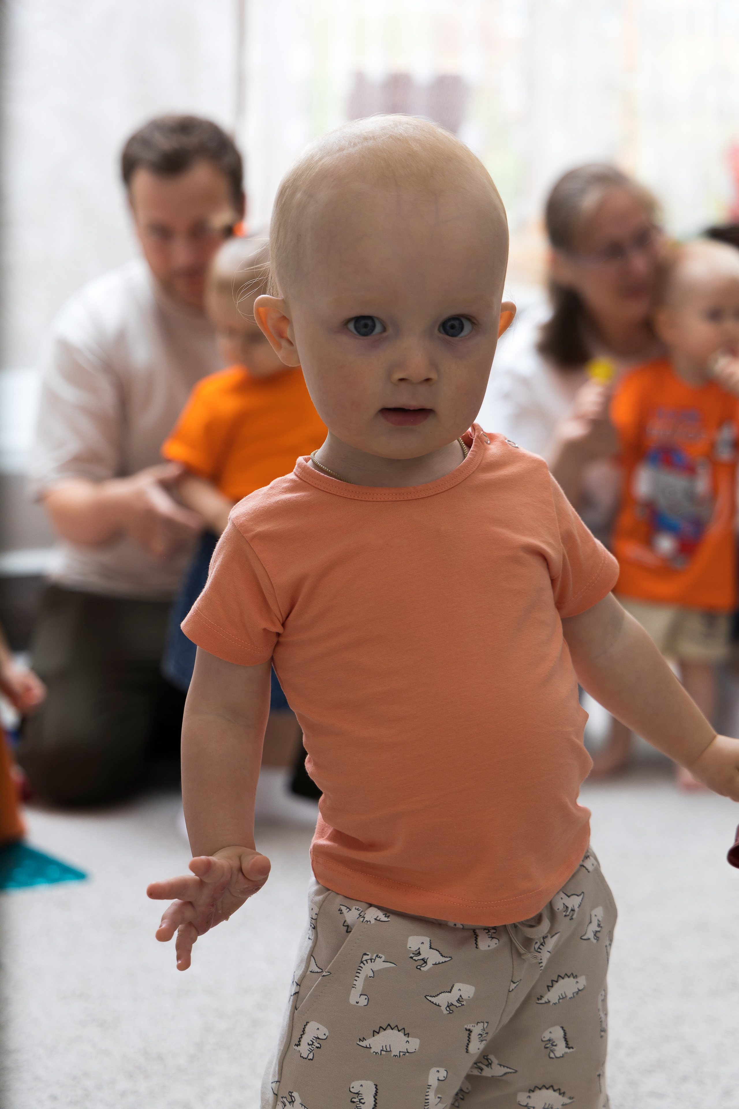 — Оранжевое занятие в Детском клубе «Буквашка» в Жуковском