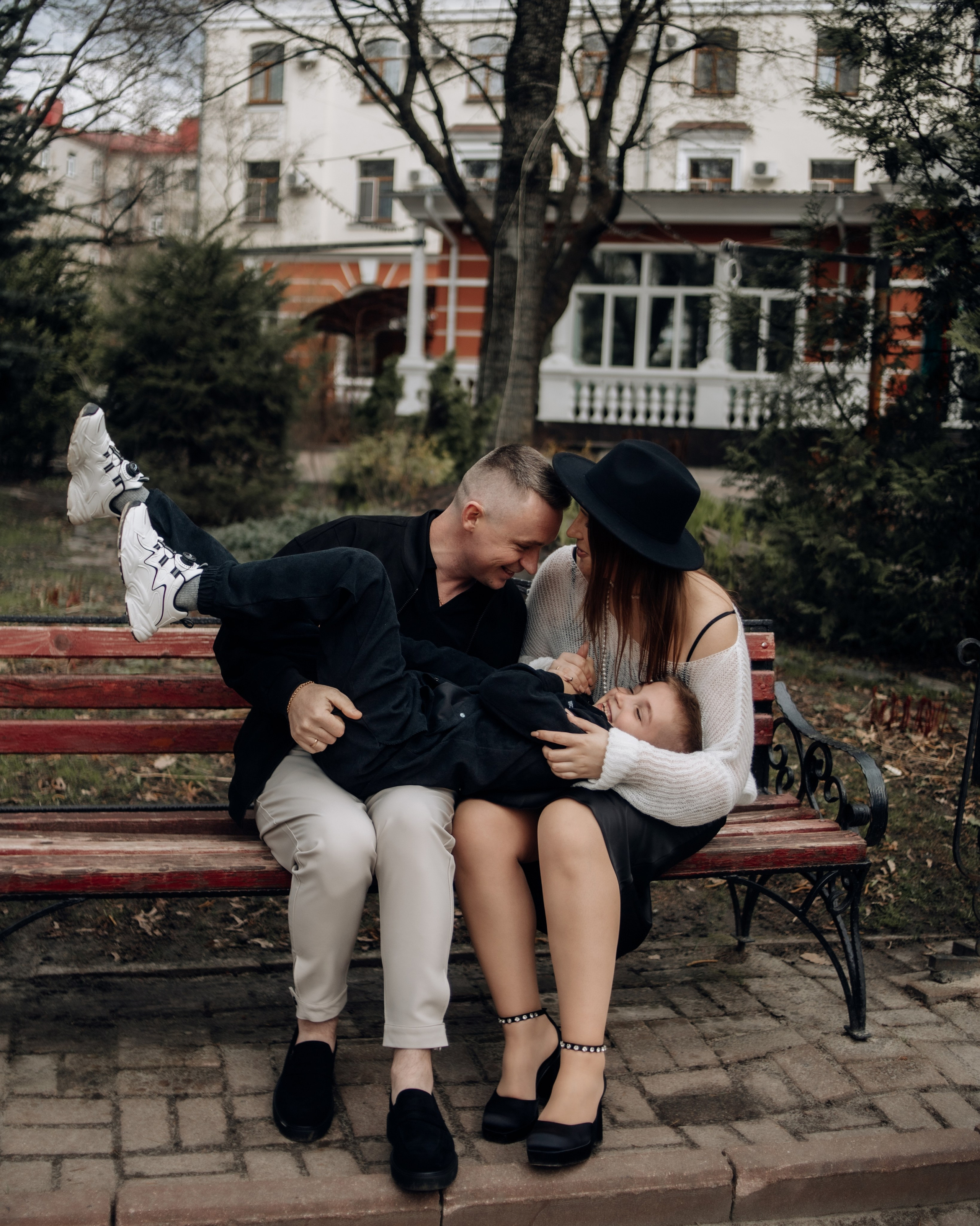 Евгения и её семья. Фотограф Брянск