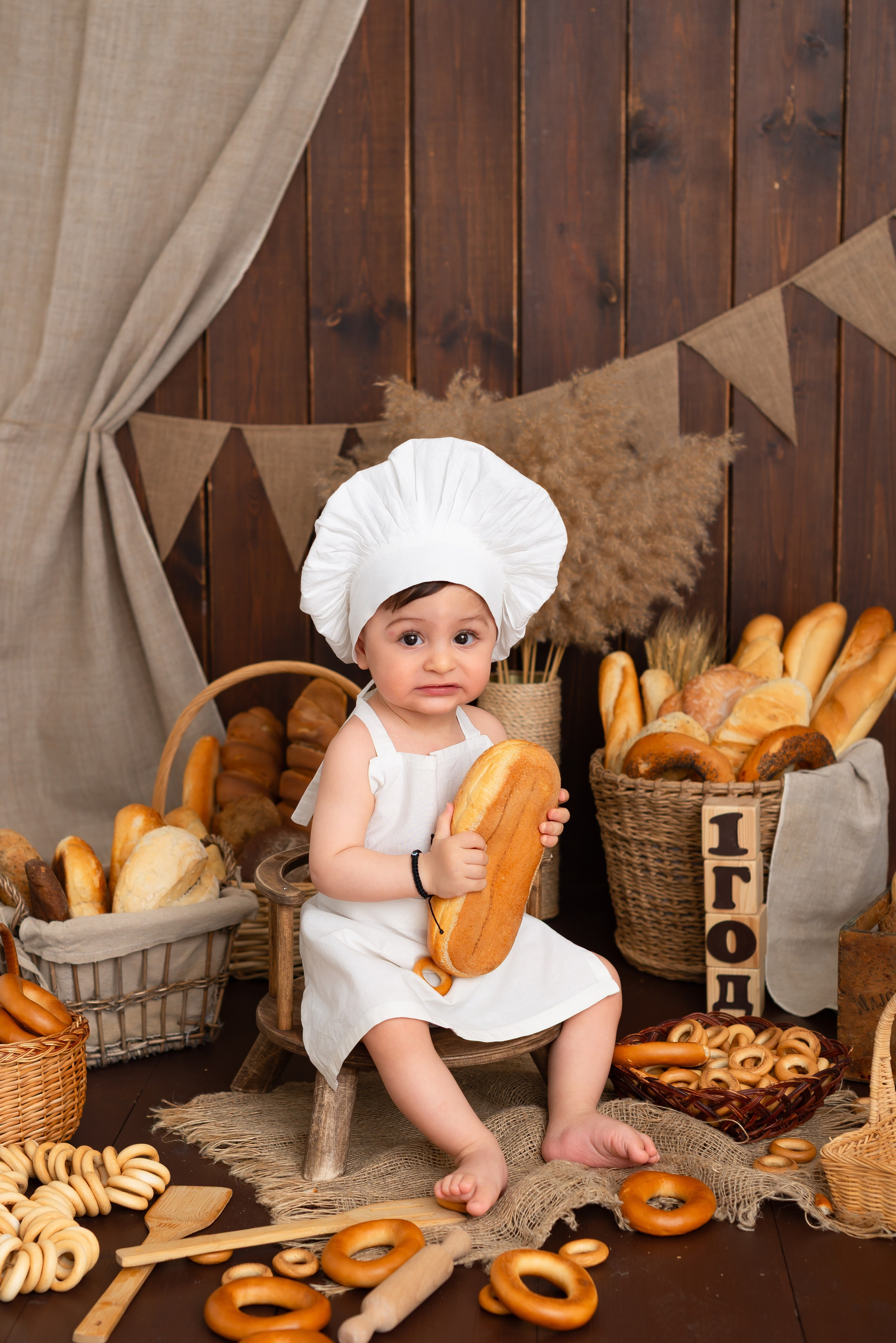 Годик пакет «Премиум». Детская фотостудия «Мандаринка» | Детский фотограф Краснодар