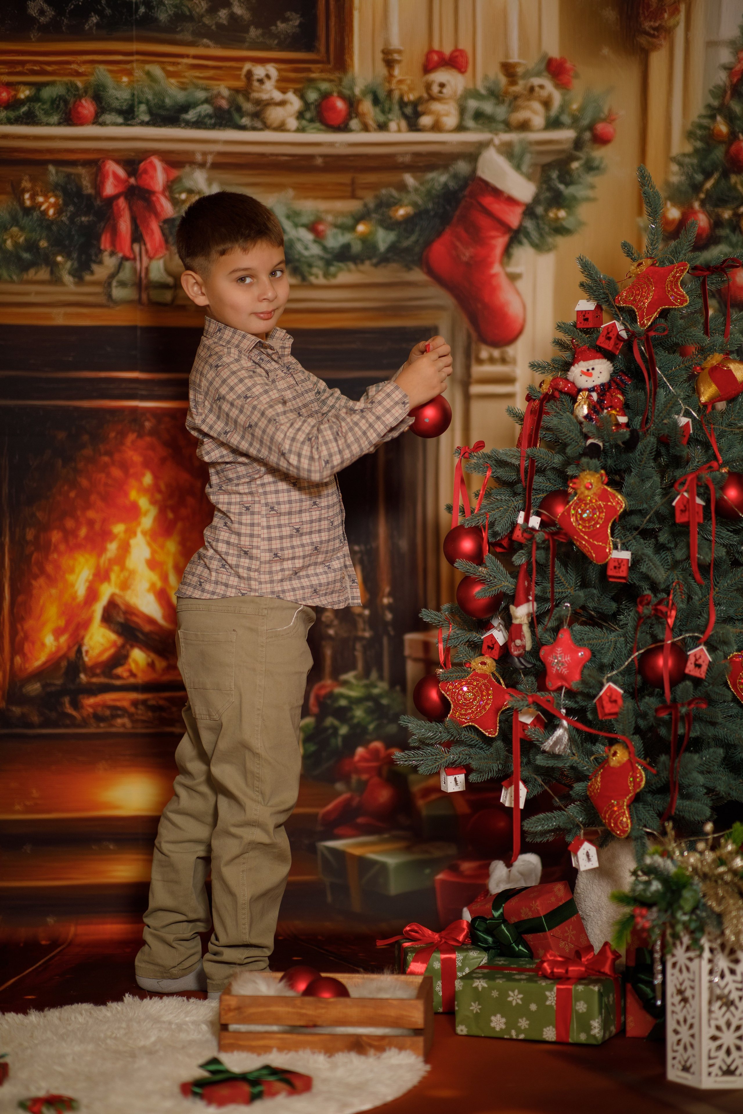 Фотозона для детских садов Новый год. Фотограф во Владикавказе Юрий Геворгизов