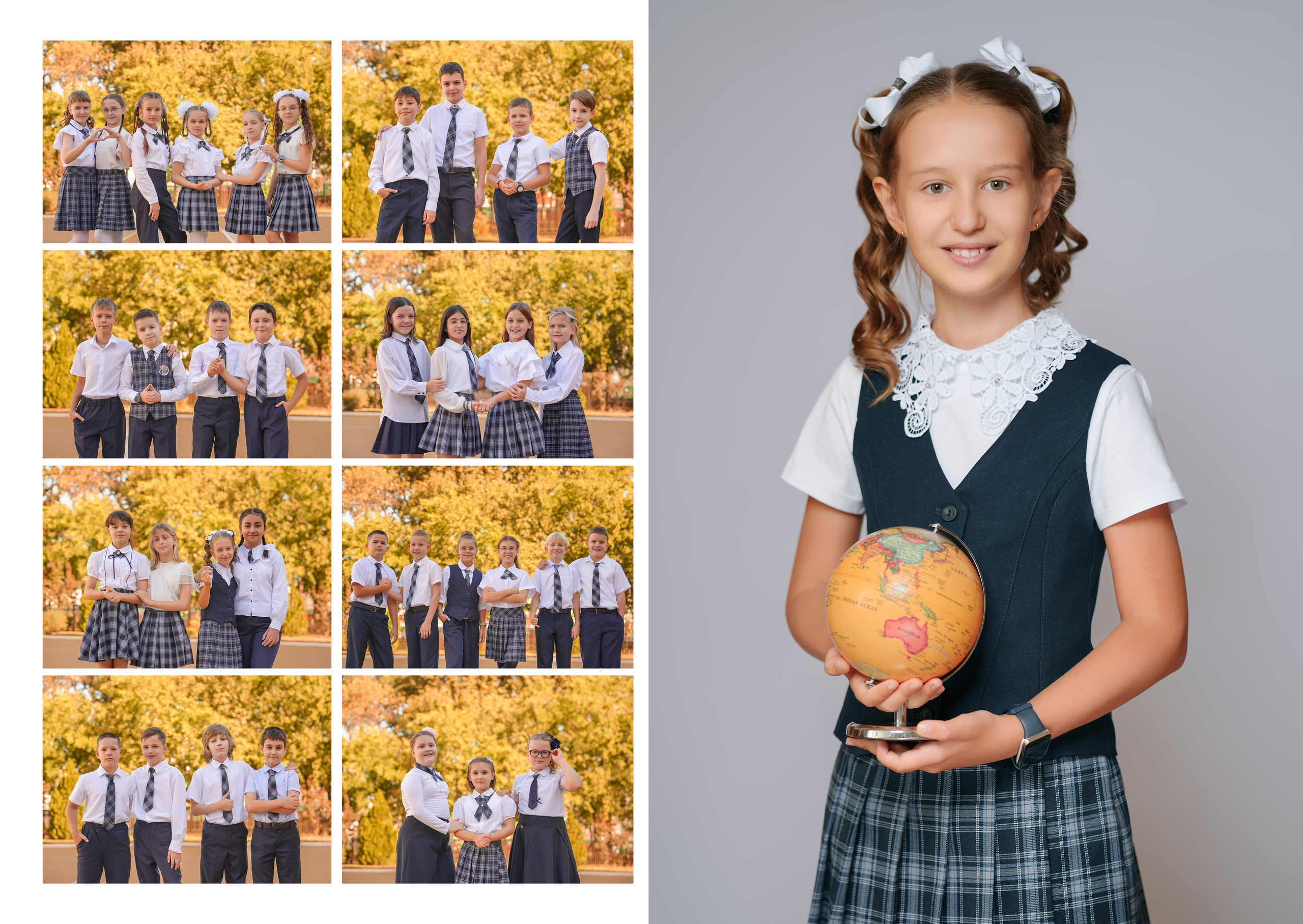 ШКОЛА МАКЕТ 104 4 Б. Красивый выпускной альбом в Краснодаре