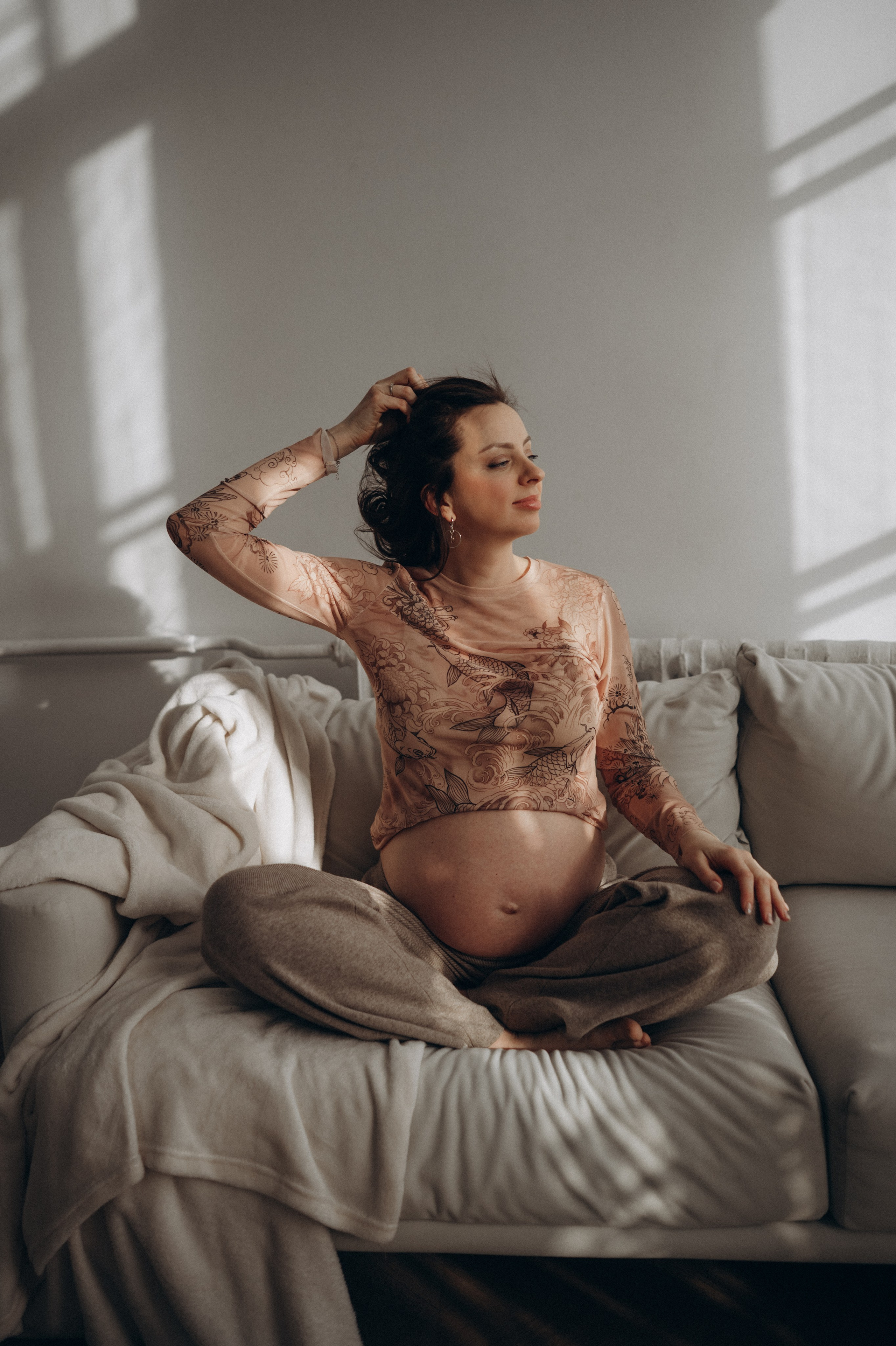 Никита, Янина и Зоя в ожидании). Фотограф Горбенко Анна