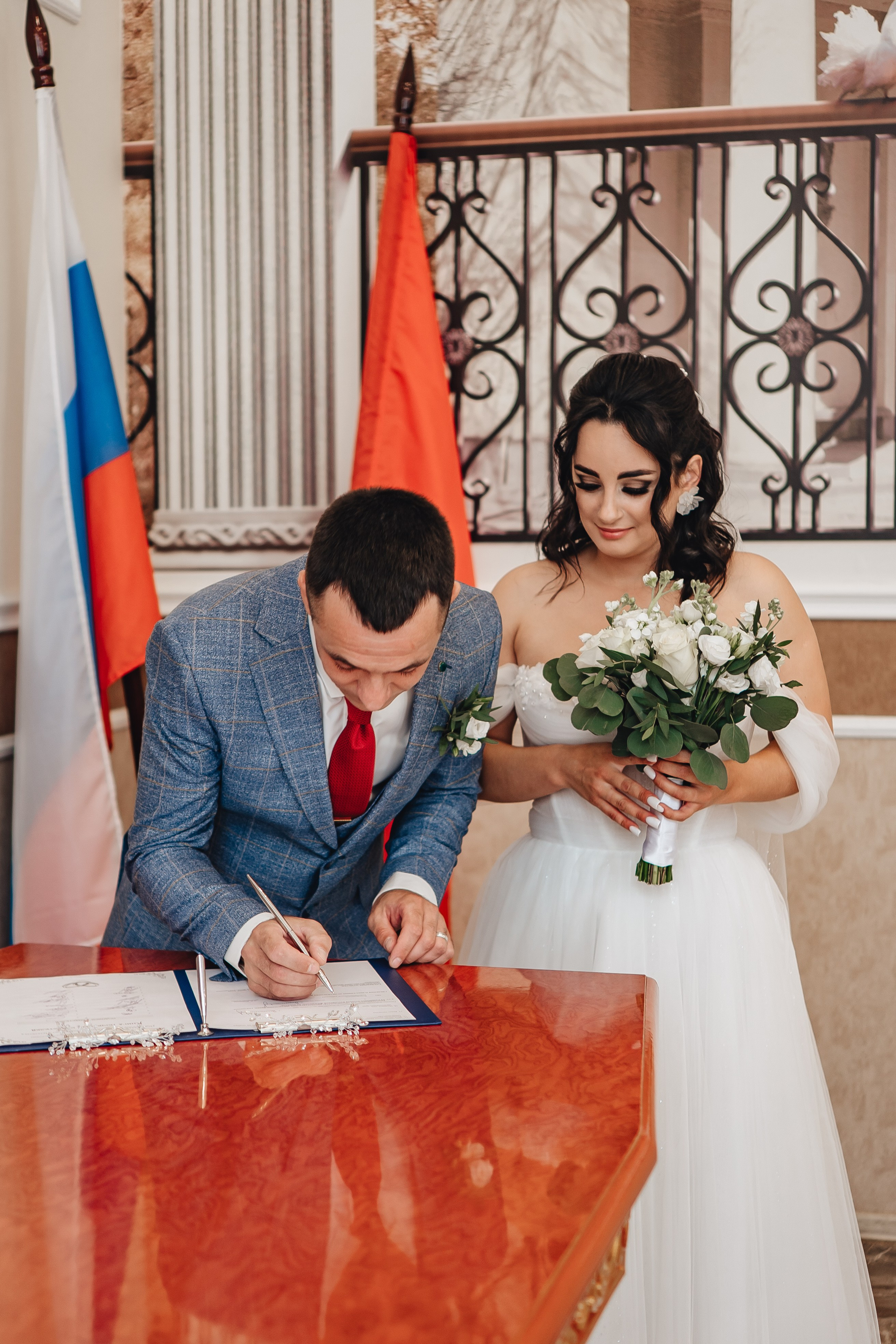 СВАДЕБНАЯ СЬЕМКА В ЗАГСЕ НА МОСКОВСКОМ ПРОСПЕКТЕ. Профессиональный фотограф, Санкт-Петербург — Виктория Богомолова