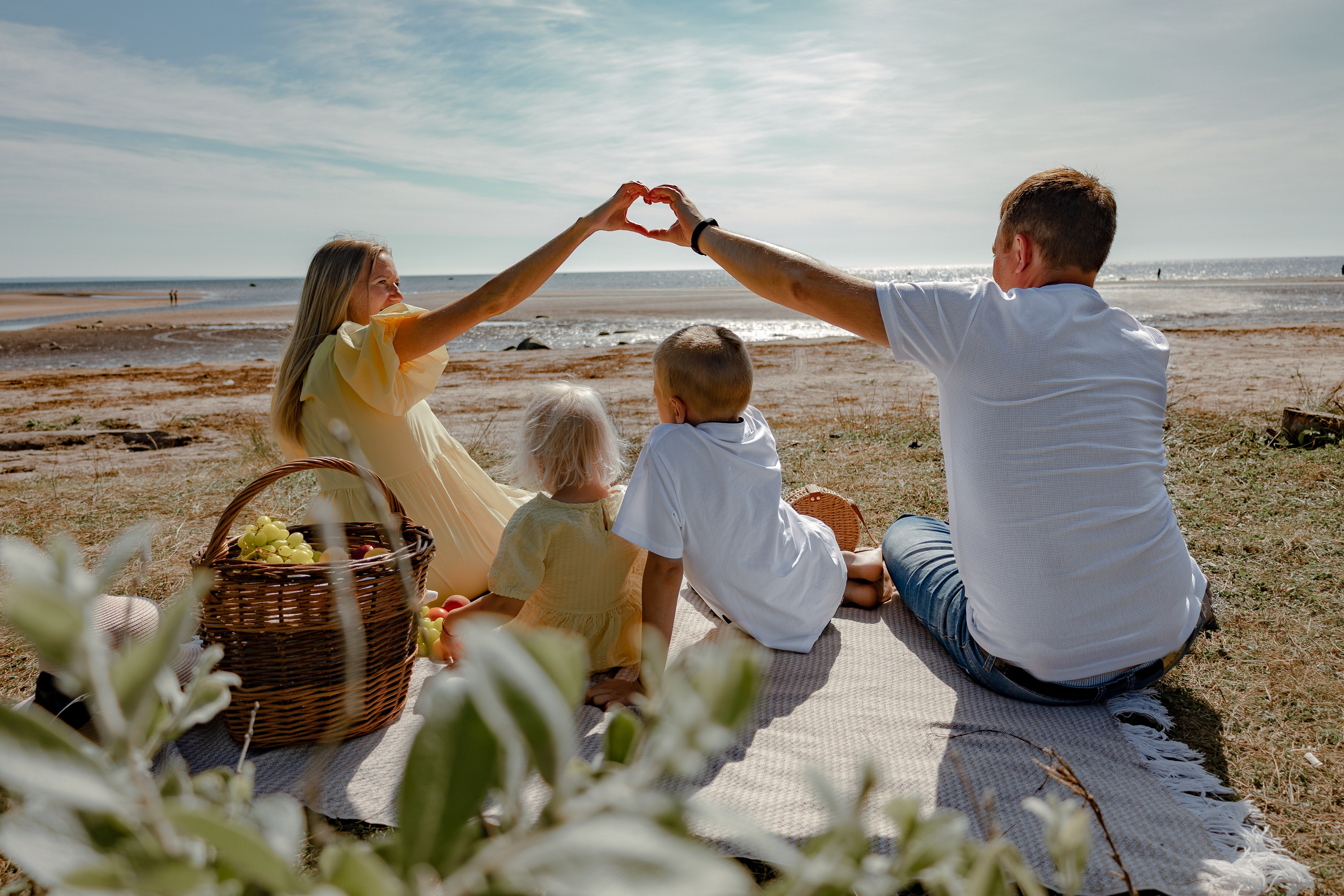 Пикник у белого моря. Креативный фотограф из Санкт-Петербурга Калинина Валентина
