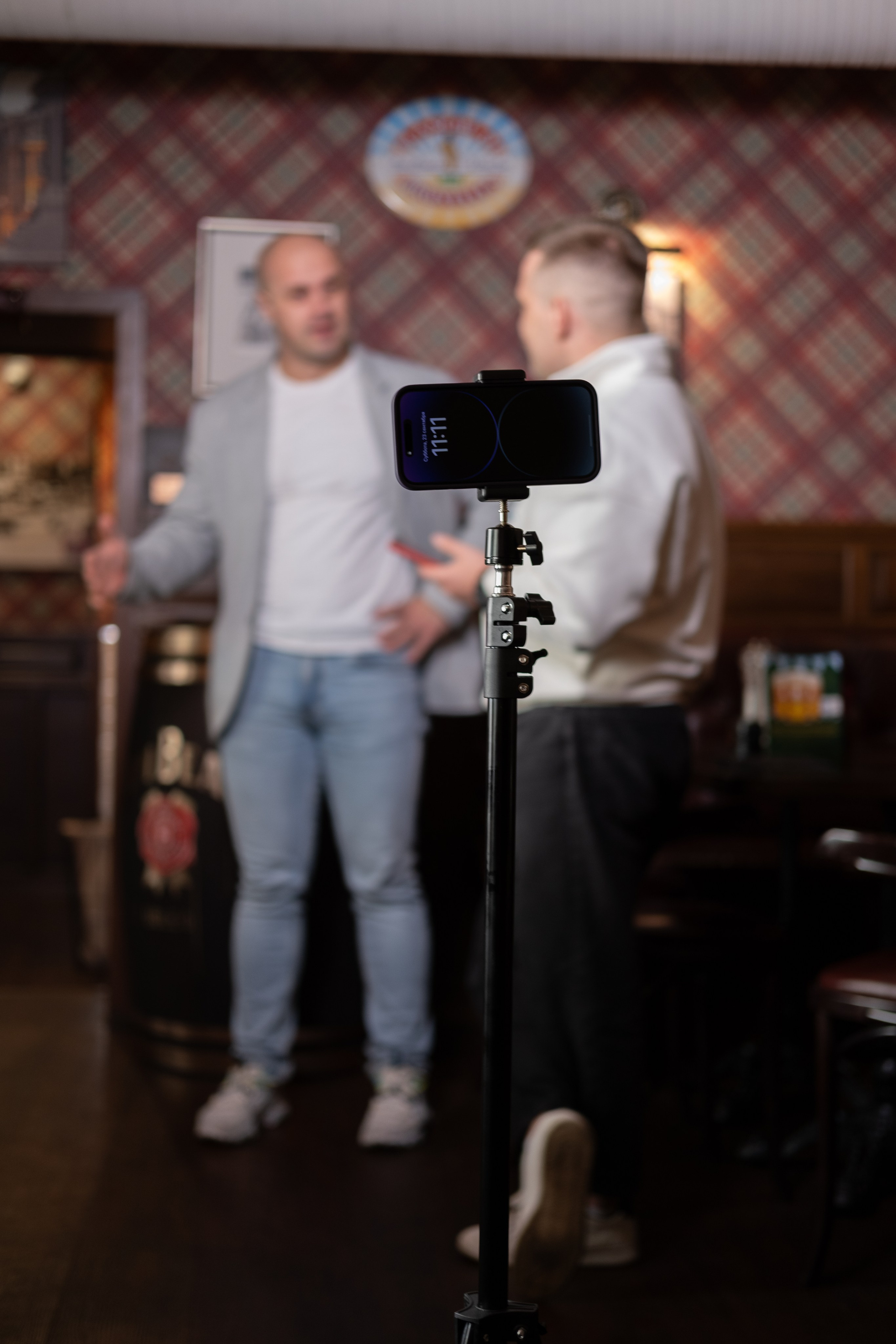 Интервью владельца паба «Oldham». Фотограф. Санкт-Петербург