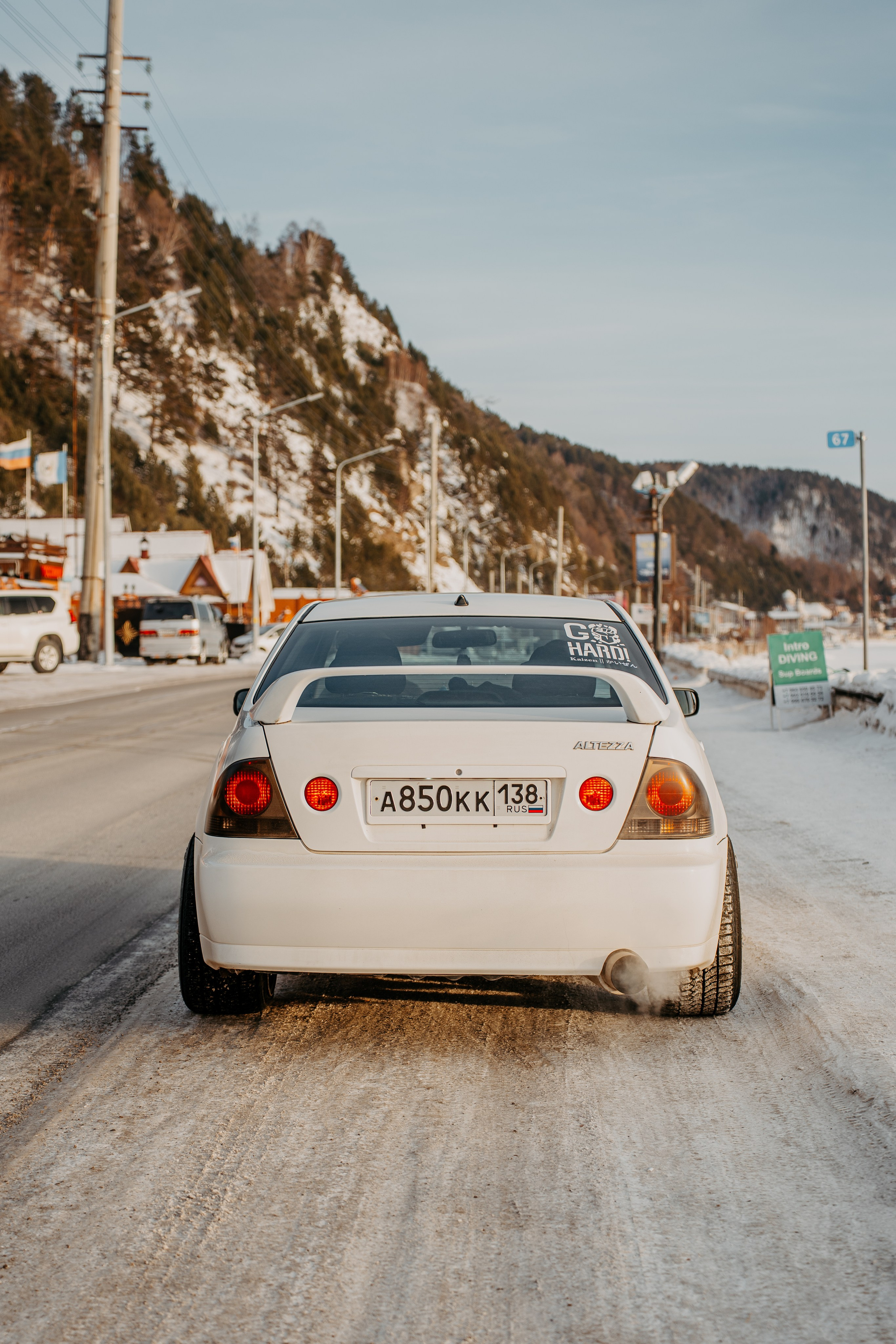 Toyota Altezza. Фотограф, видеограф и пилот дрона на Байкале