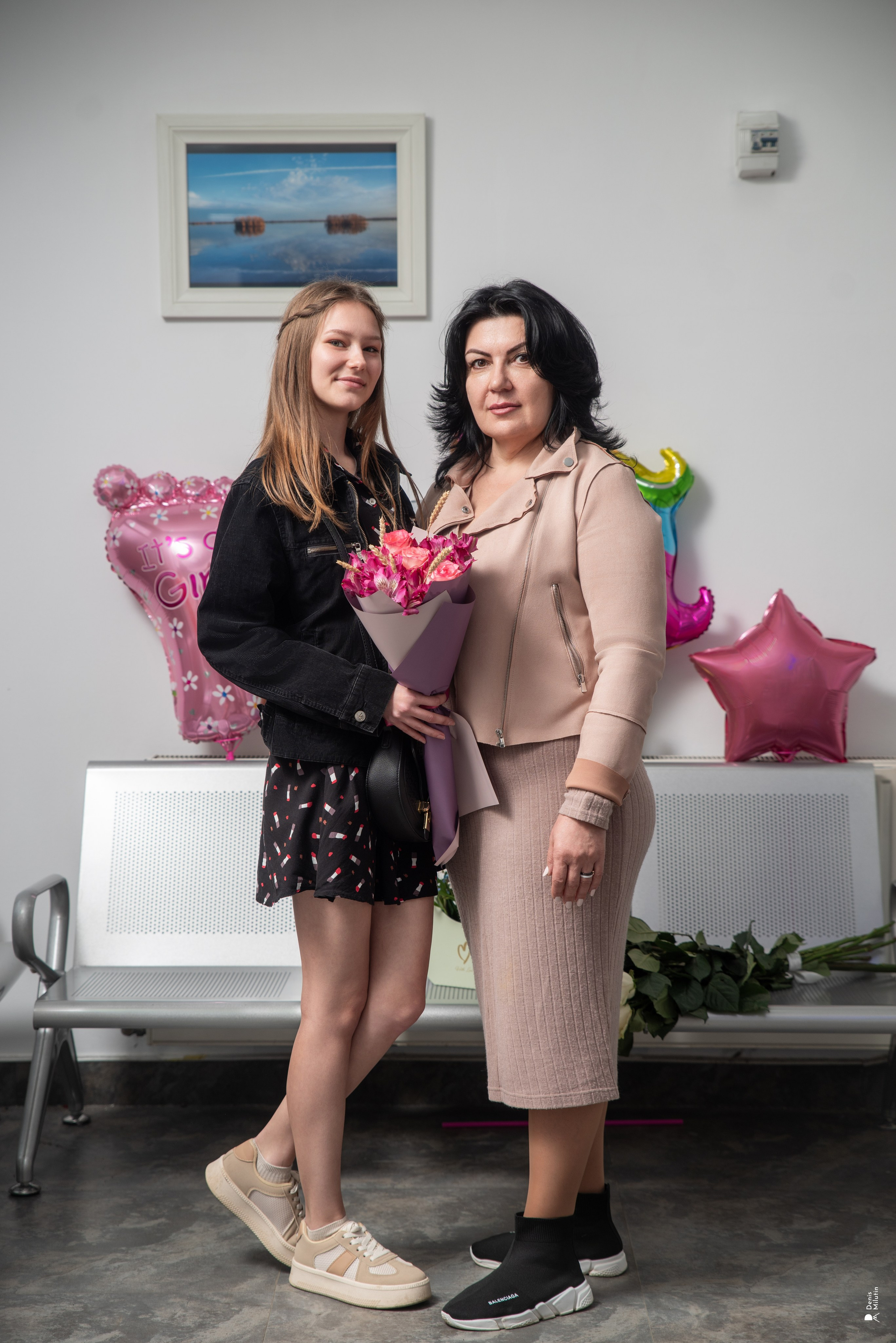 Выписка из роддома. Портретный фотограф Денис Милютин