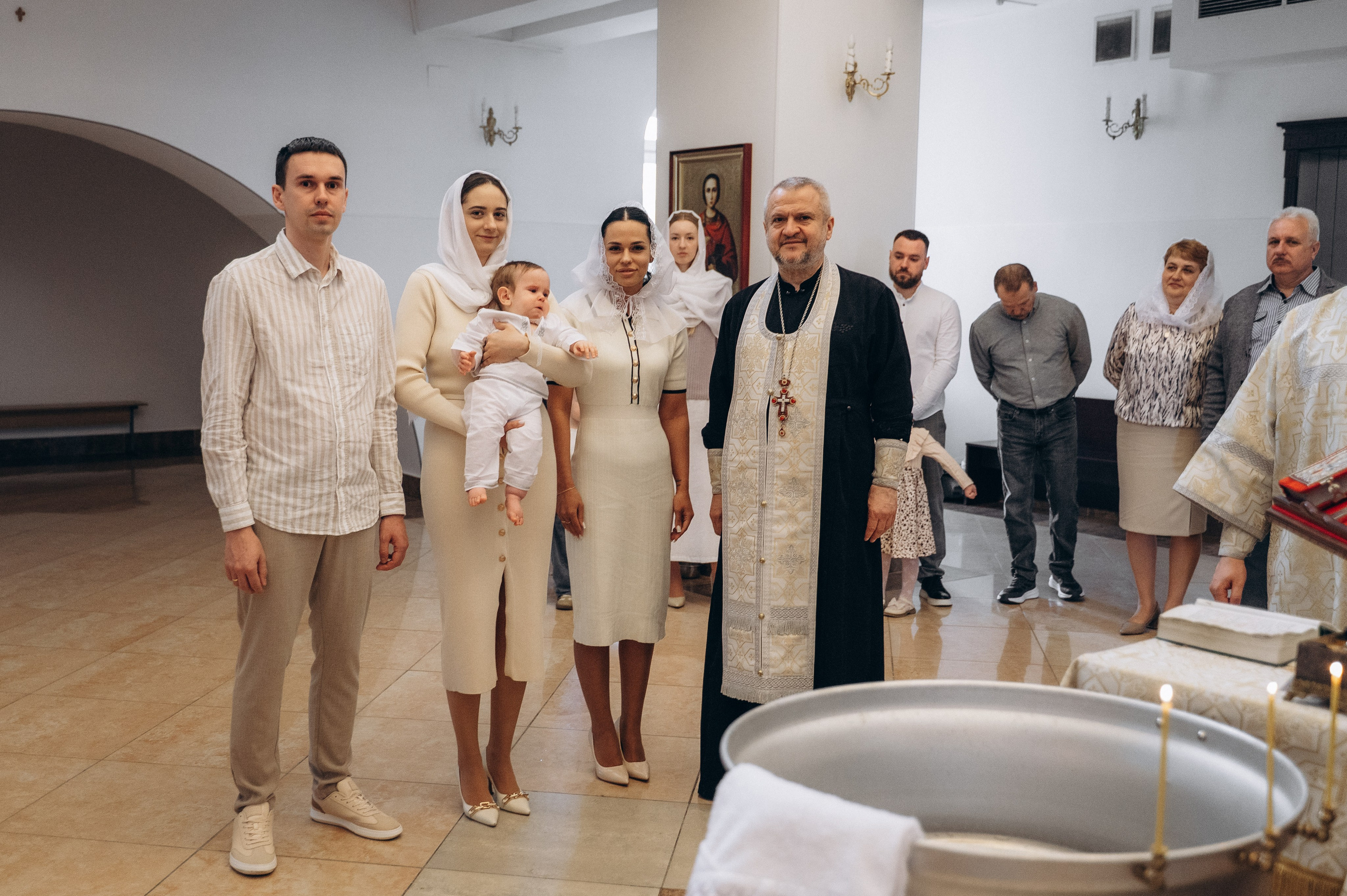 Крещение Мирона (Храм Преображения Господня). Семейный фотограф в Минске Дарья Дреко