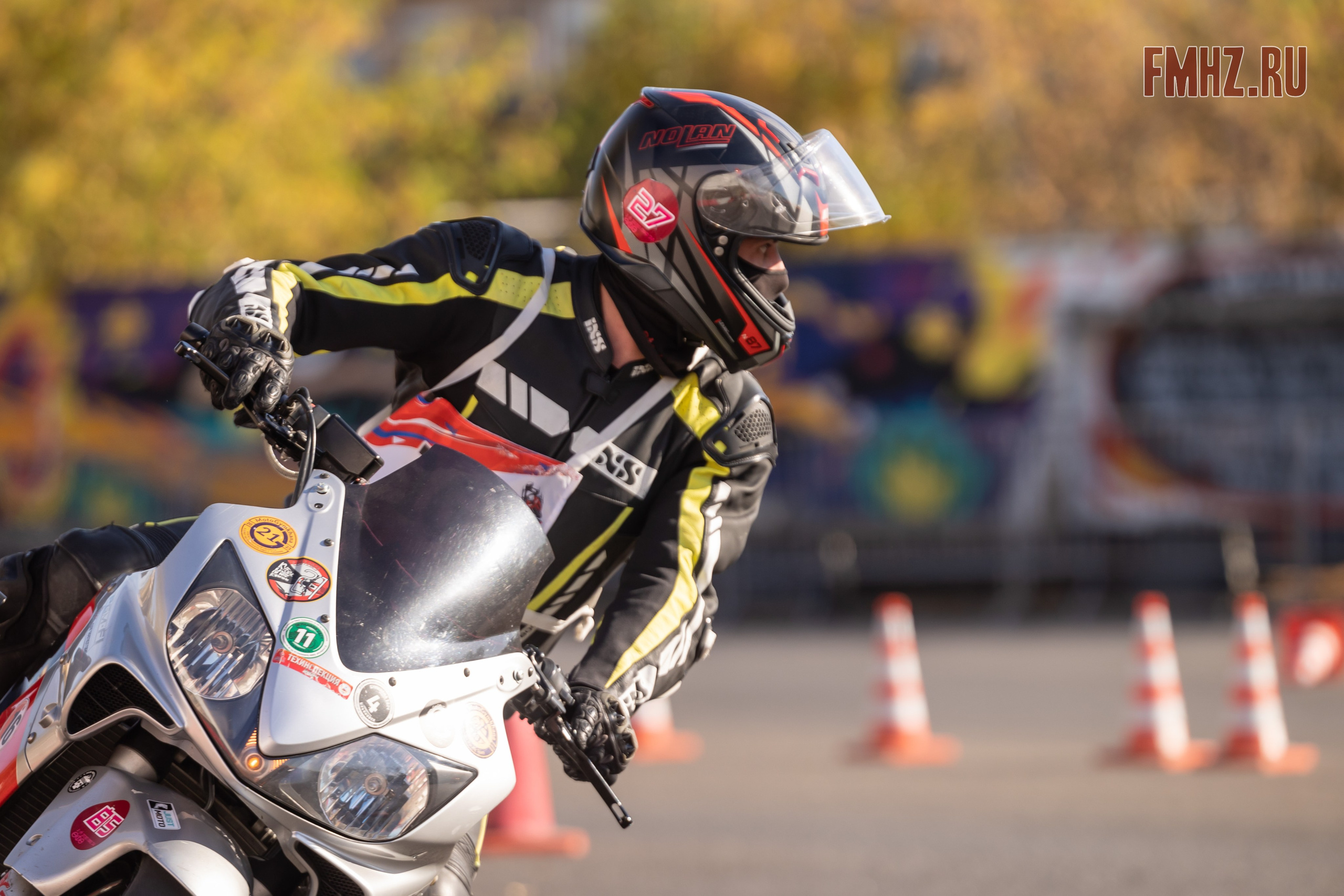 Соревнования по мотоджимхане на площадке Мосгортранс 15.09.2024. Фотограф Владимир Охрименко