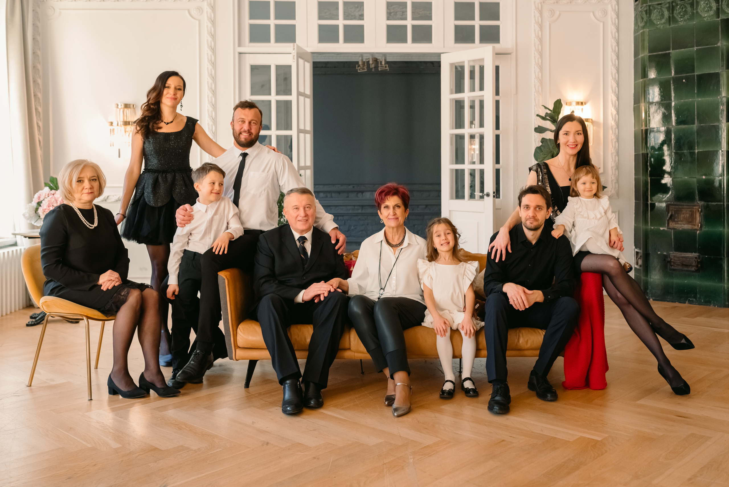 Оля и Семья. Фотограф Юлия Кондратьева