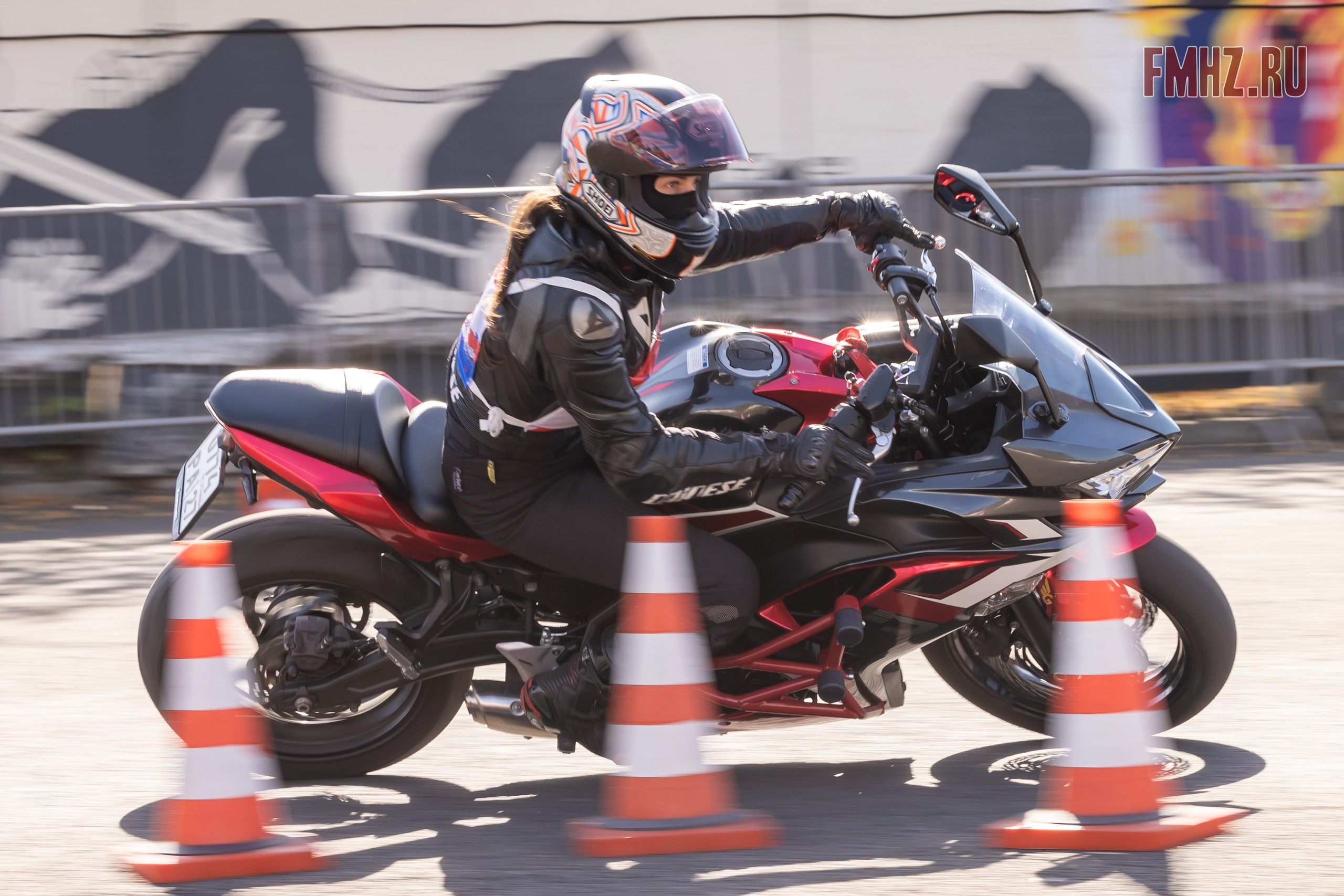 Соревнования по мотоджимхане на площадке Мосгортранс 15.09.2024. Фотограф Владимир Охрименко