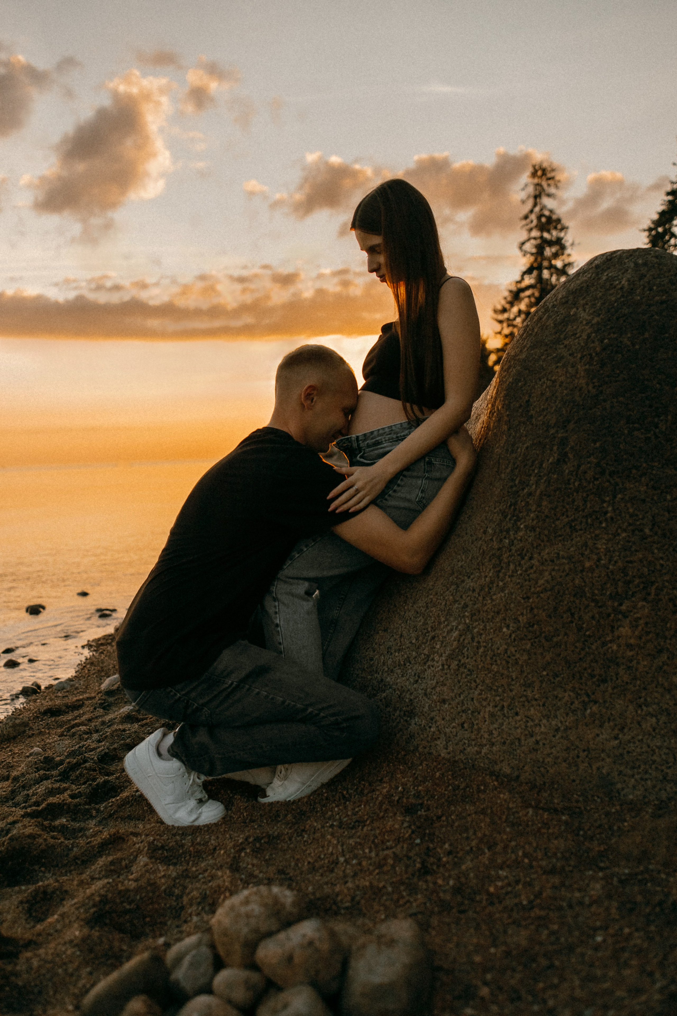 Гендер-пати для двоих на заливе. Фотограф в Санкт-Петербурге Виктория Безверхая