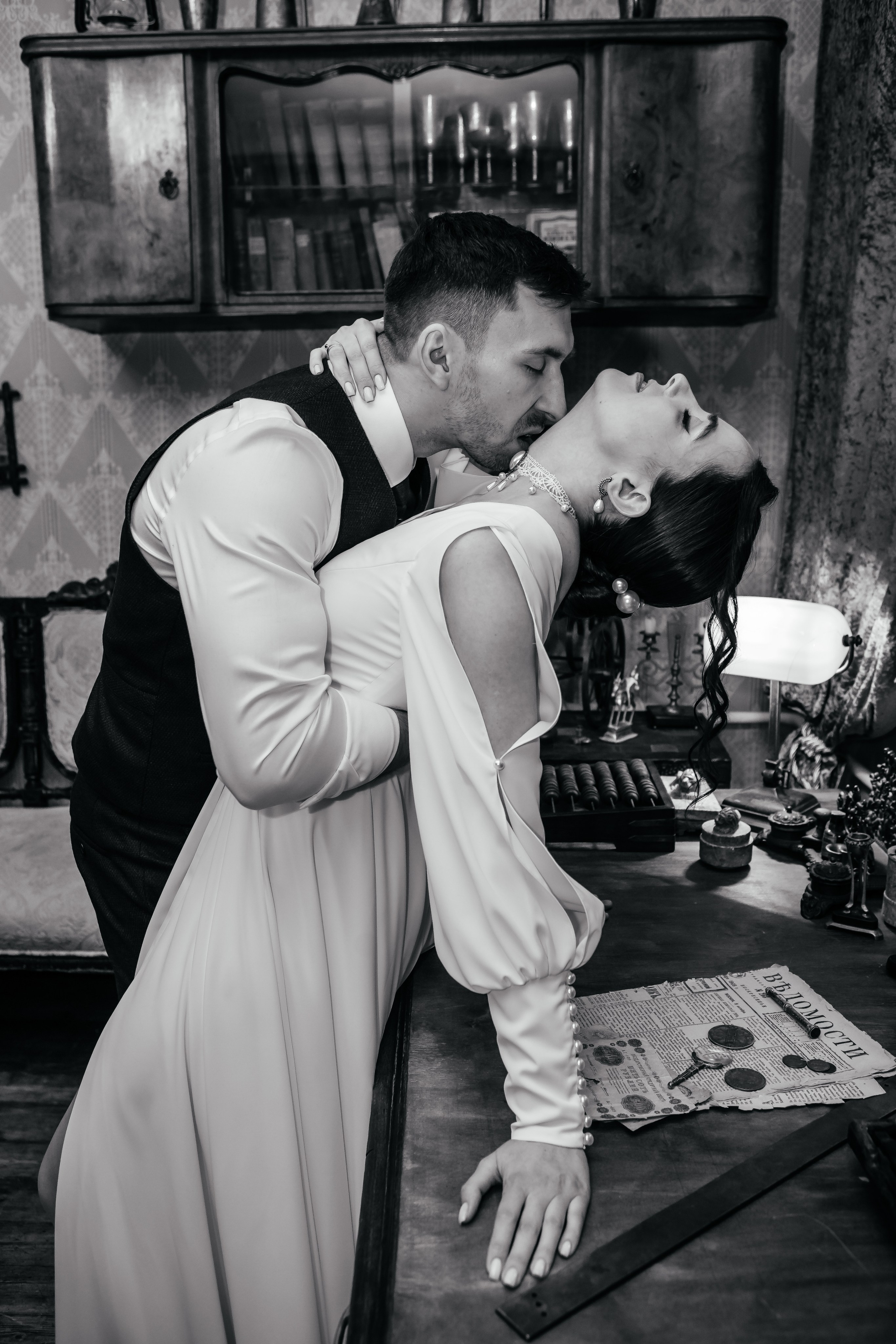 Нежность и страсть в интерьерах XIX века: свадебная будуарная фотосессия. Свадебный фотограф в Москве