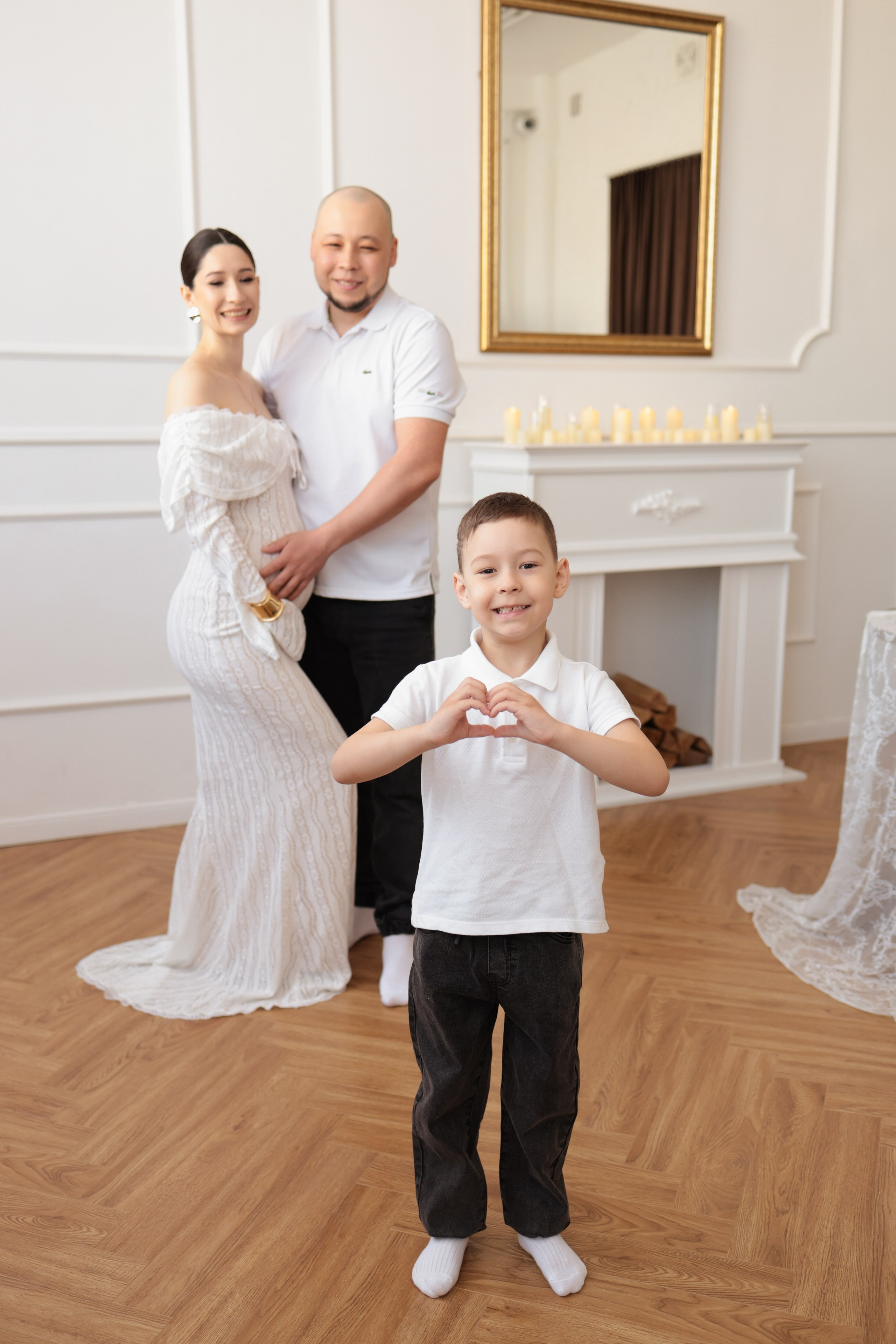 Семейная фотосессия в ожидании. Фотограф Ксения Стужина