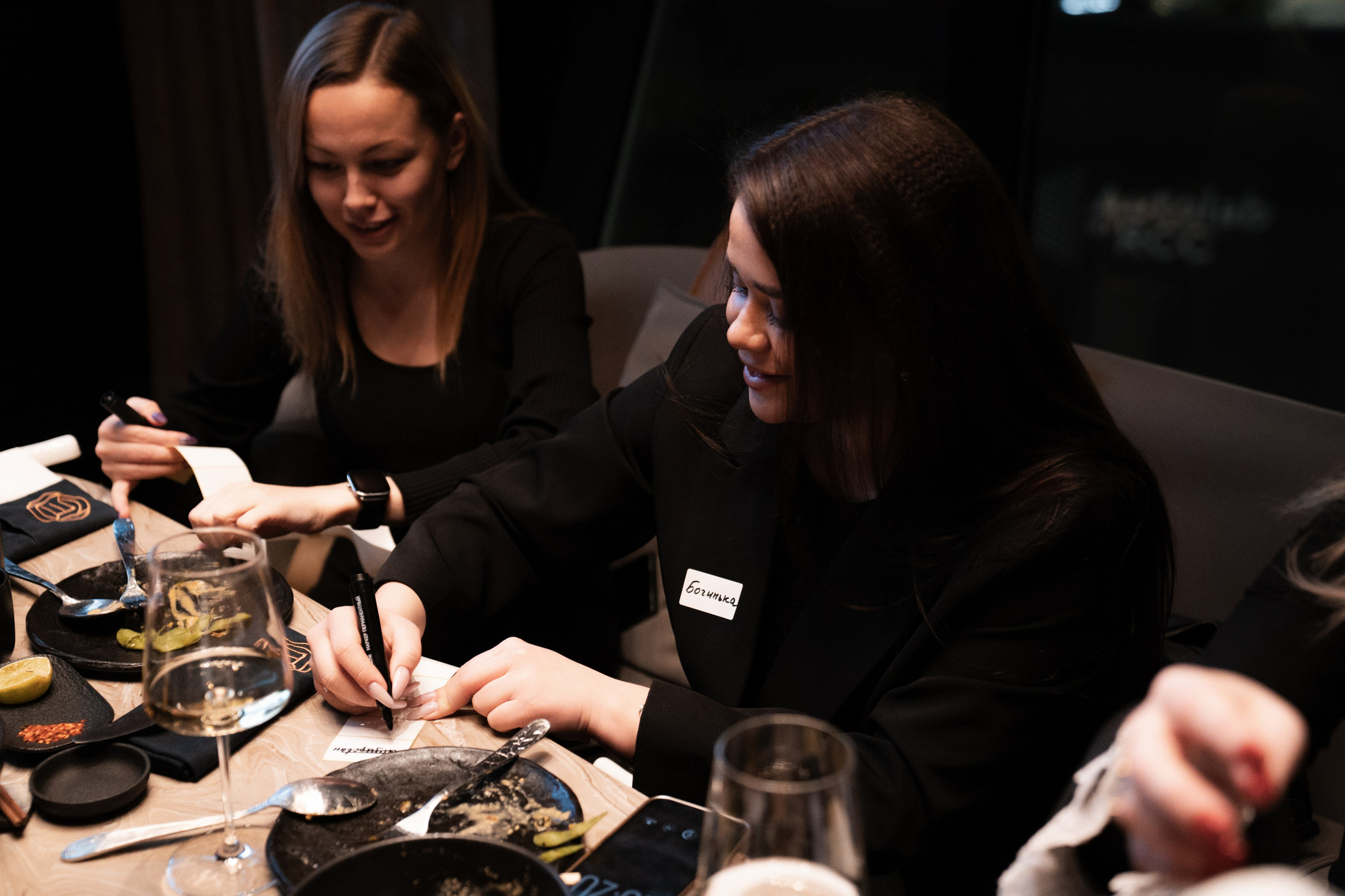 Корпоратив Максим и Настя