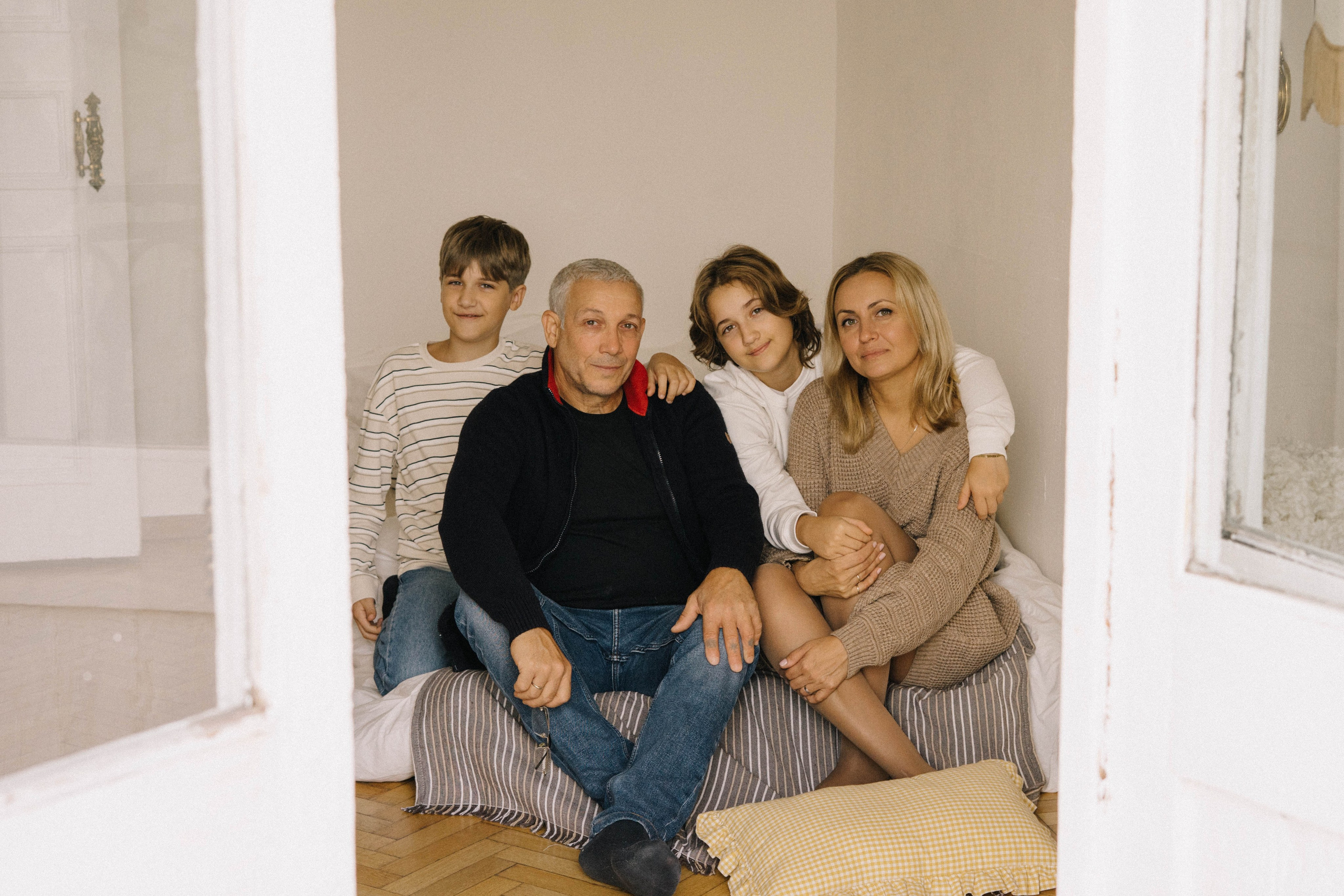 Равиль, Инна, Дамир и Маша. Екатерина Рыбкина Портретный фотограф в Москве