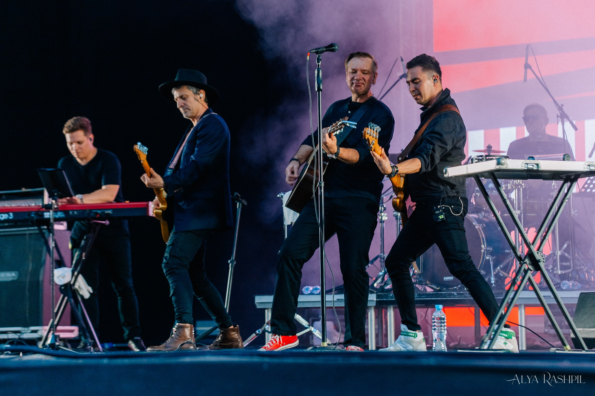 Ундервуд. Зелёный театр Парка Горького. Концертный фотограф Аля Рашпиль