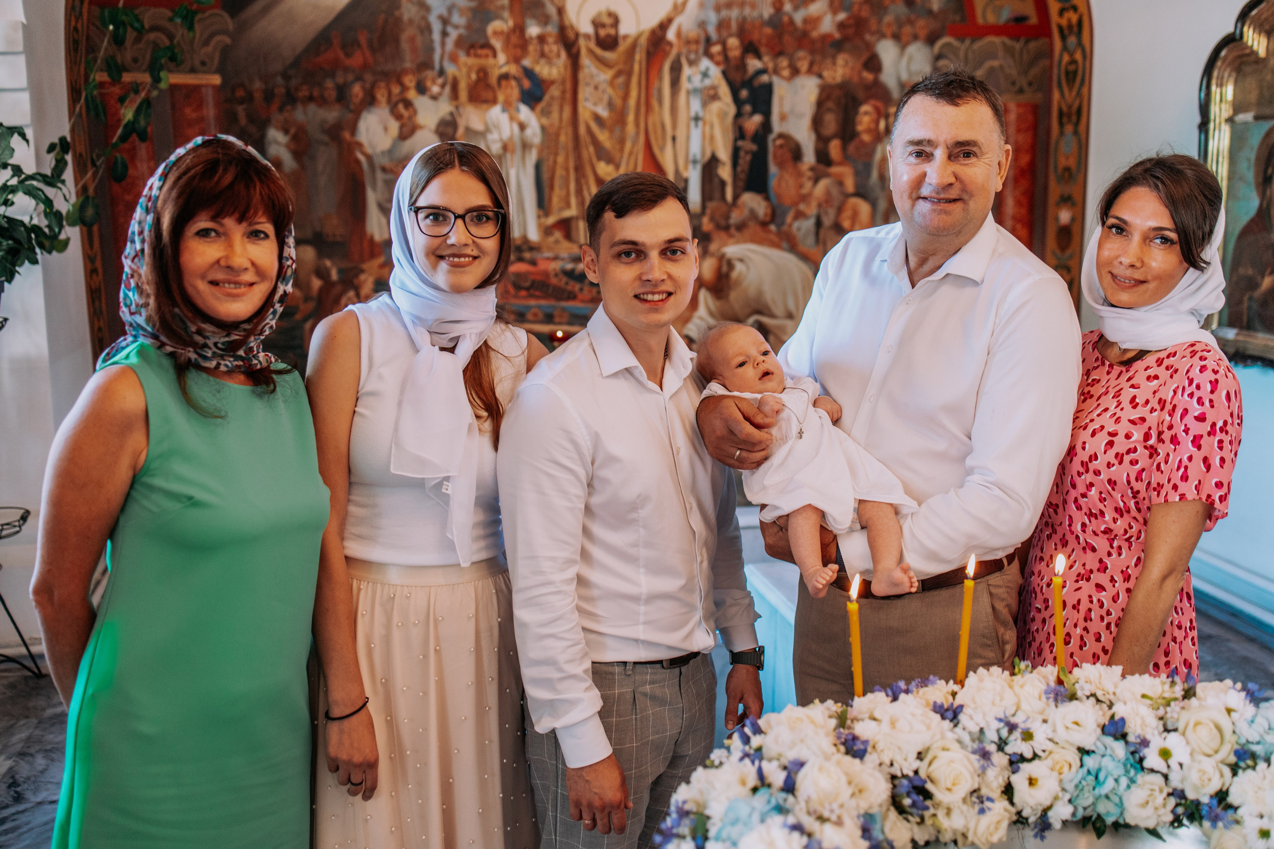 Крещение. Фотограф новорождённых в Москве и МО