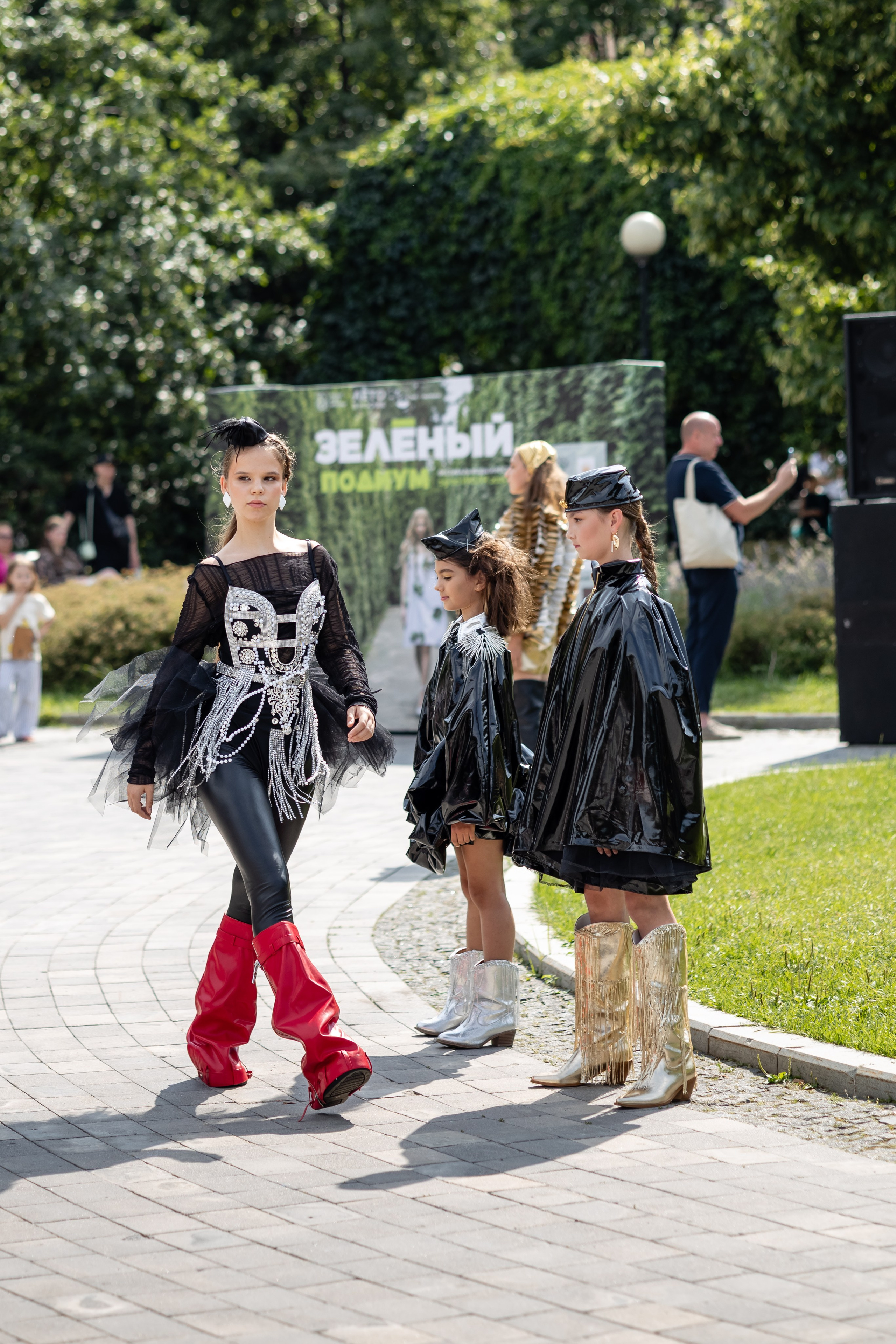 Зеленый подиум (KIDS REVOLUTION и GIZA). Татьяна Чернышова свадебный фотограф Москва