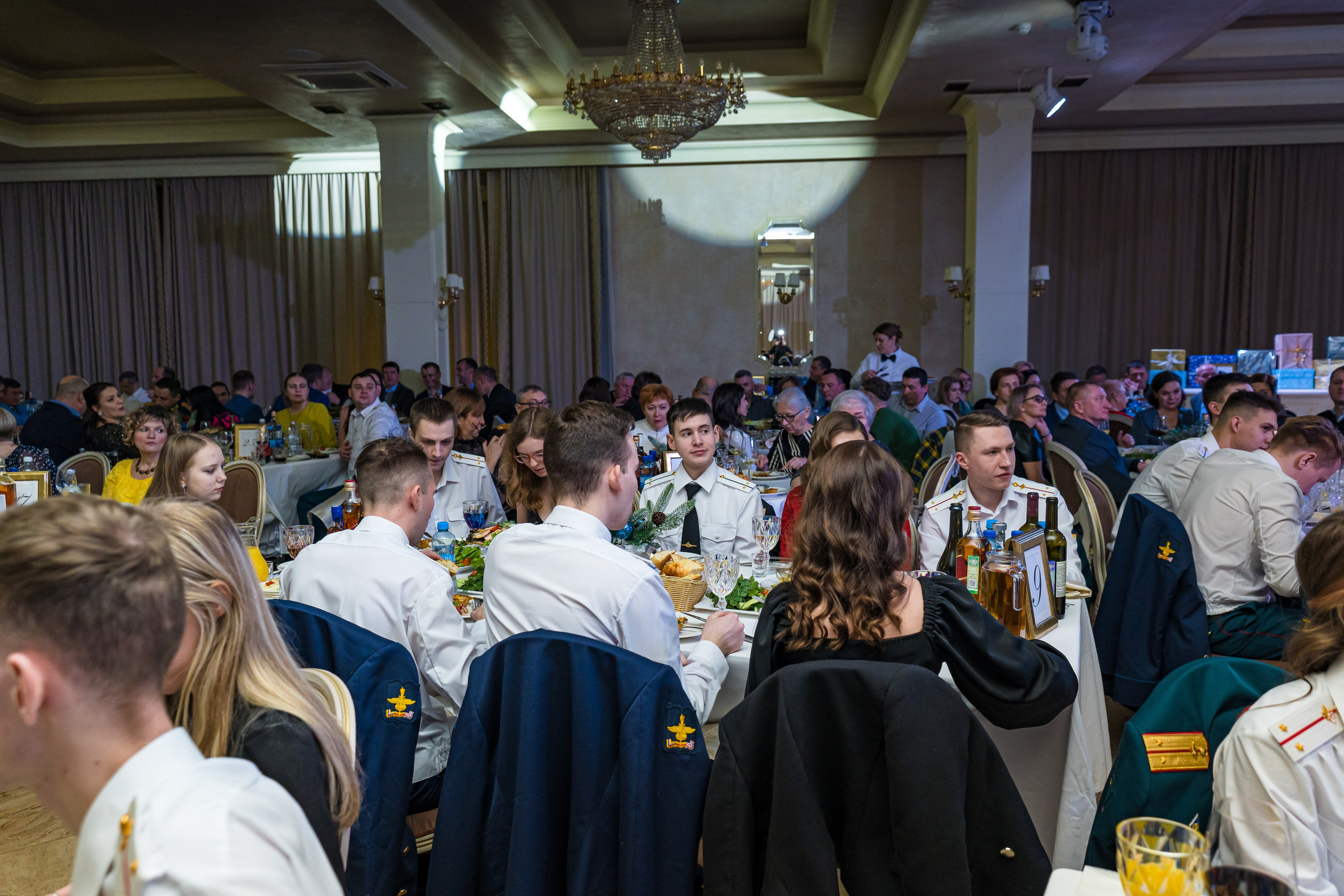 Фотосъемка выпуска военной академии и вручение дипломов