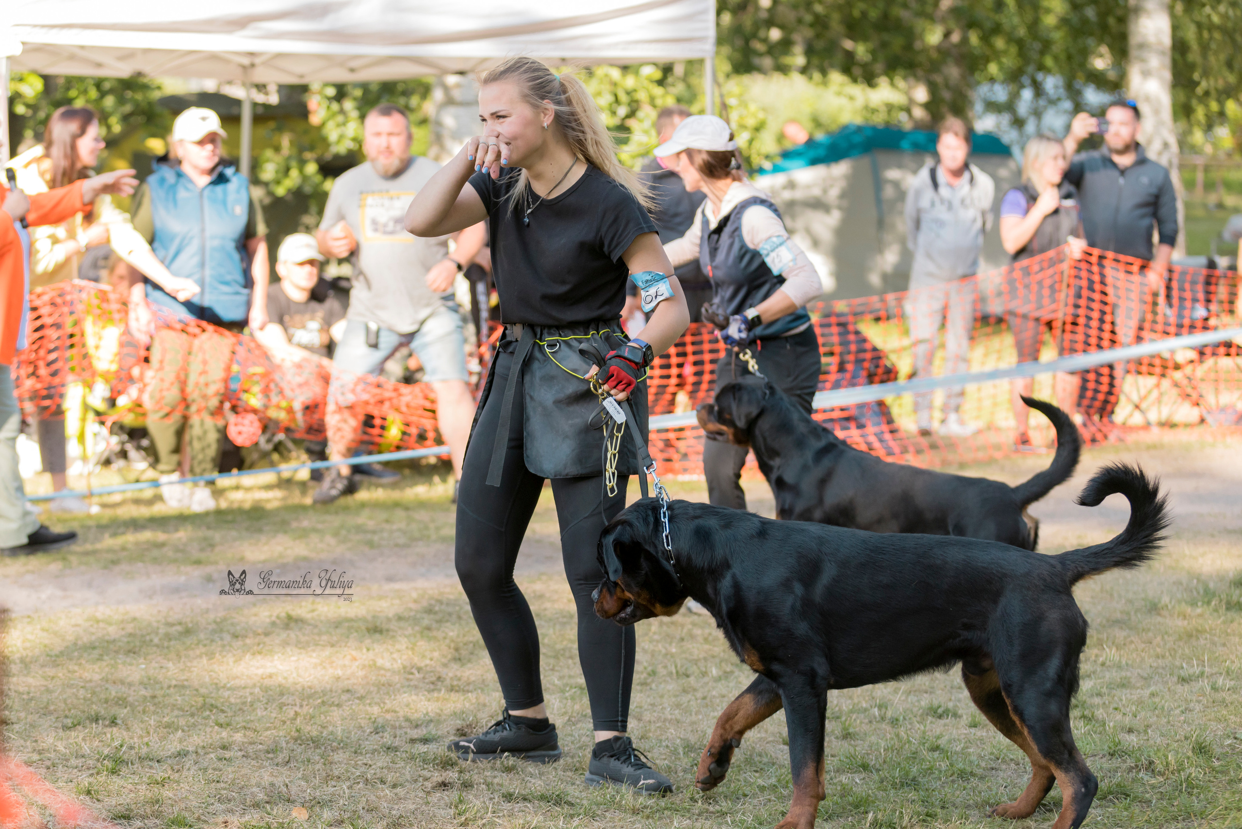 ПК и КЧК ротвейлеров Питер 22-23.07.2023. Фотограф-анималист Юлия Германика
