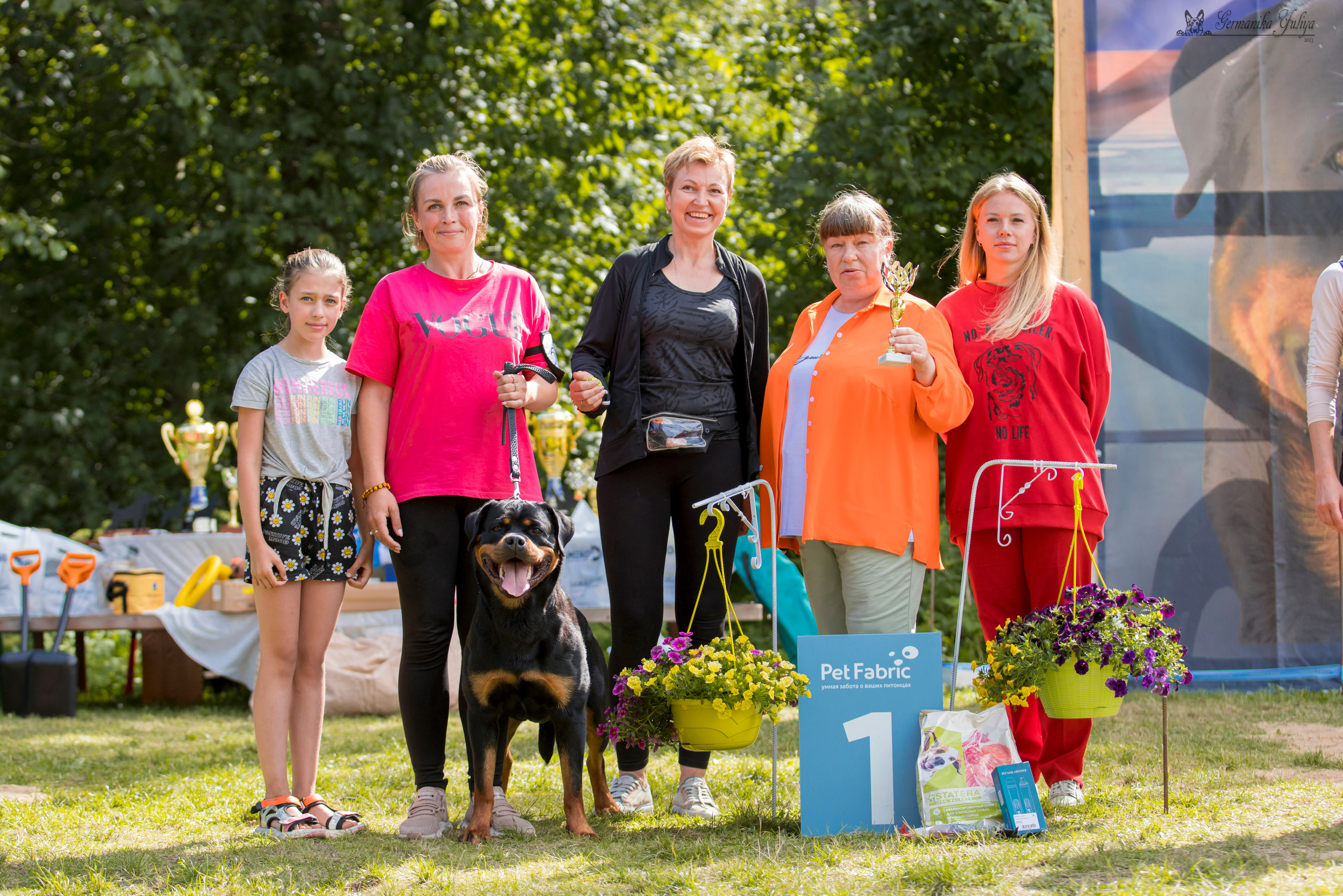 ПК и КЧК ротвейлеров Питер 22-23.07.2023. Фотограф-анималист Юлия Германика