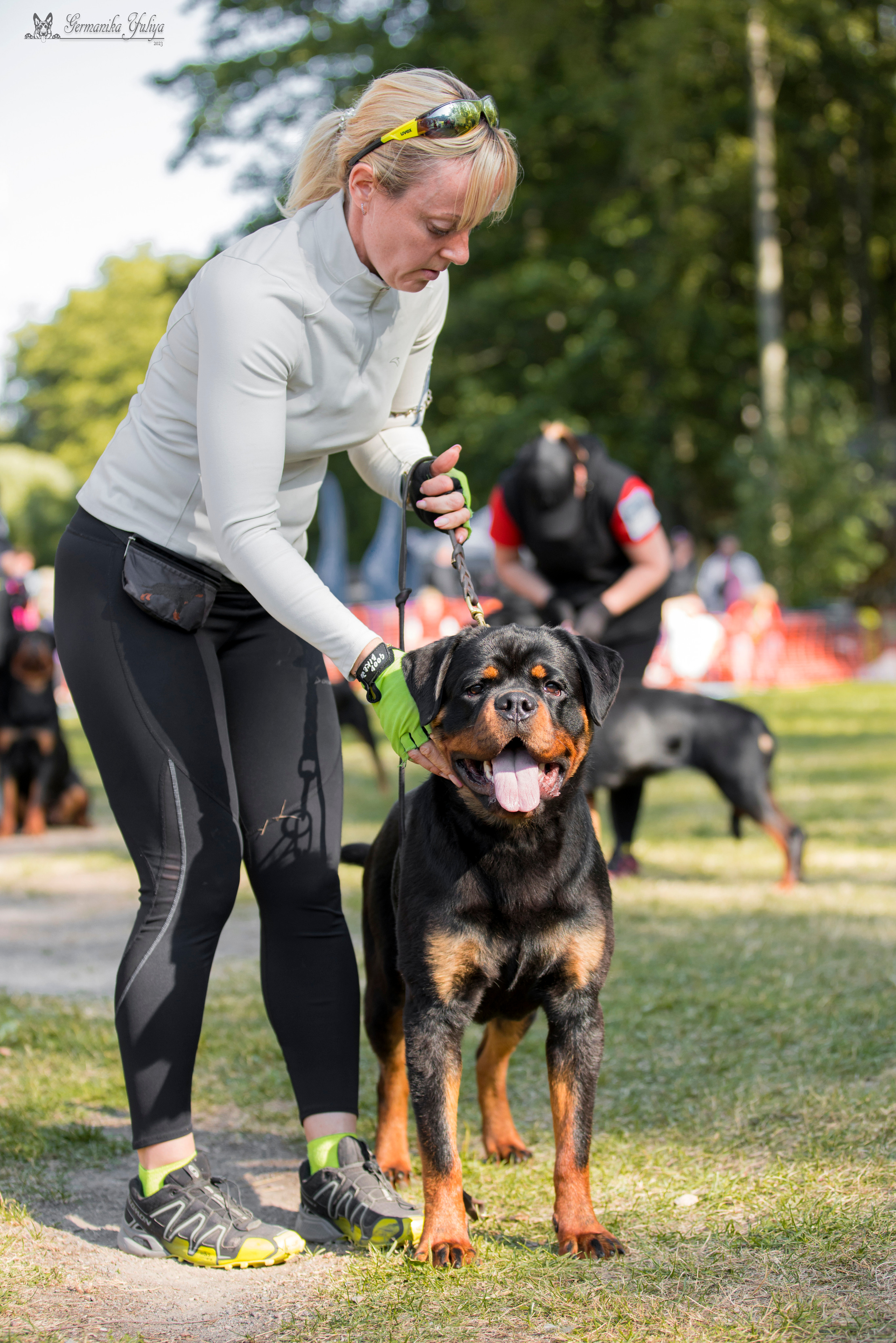 ПК и КЧК ротвейлеров Питер 22-23.07.2023. Фотограф-анималист Юлия Германика
