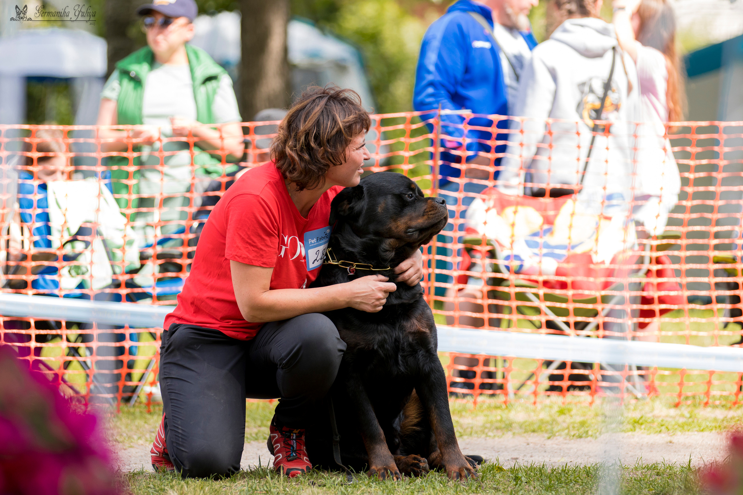 ПК и КЧК ротвейлеров Питер 22-23.07.2023. Фотограф-анималист Юлия Германика