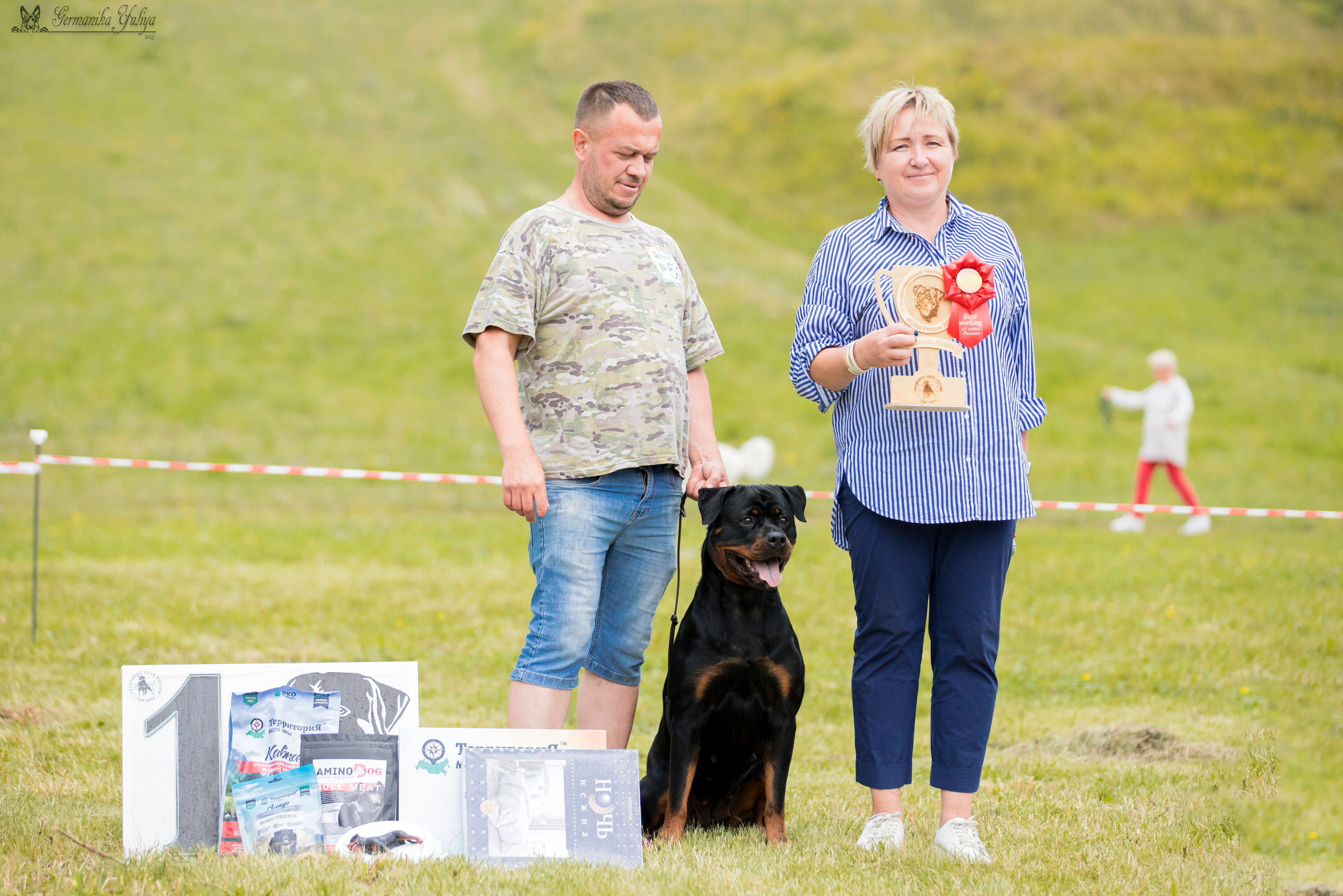 Рязань моно ротвейлеров 12.08.2023. Фотограф-анималист Юлия Германика