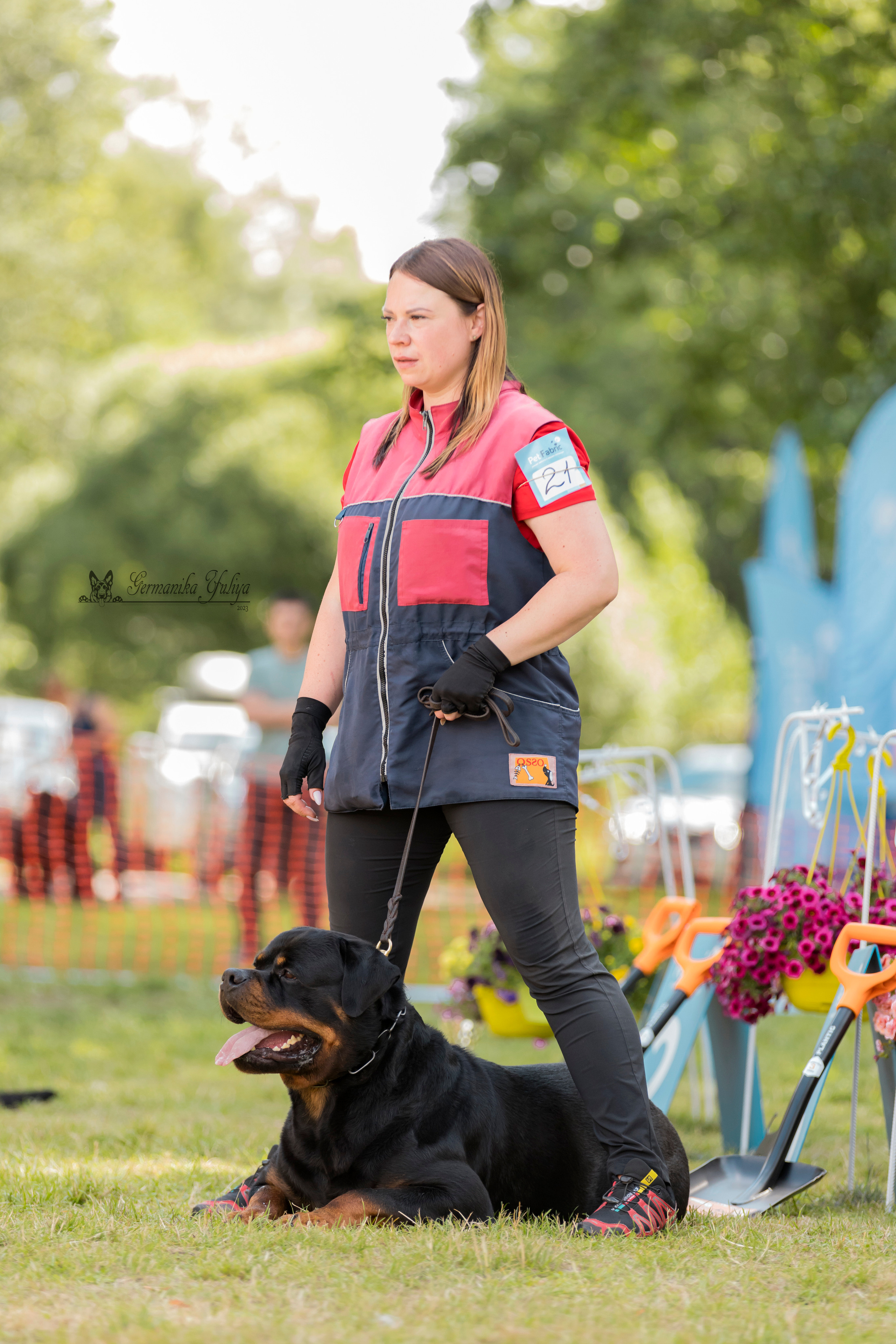 ПК и КЧК ротвейлеров Питер 22-23.07.2023. Фотограф-анималист Юлия Германика