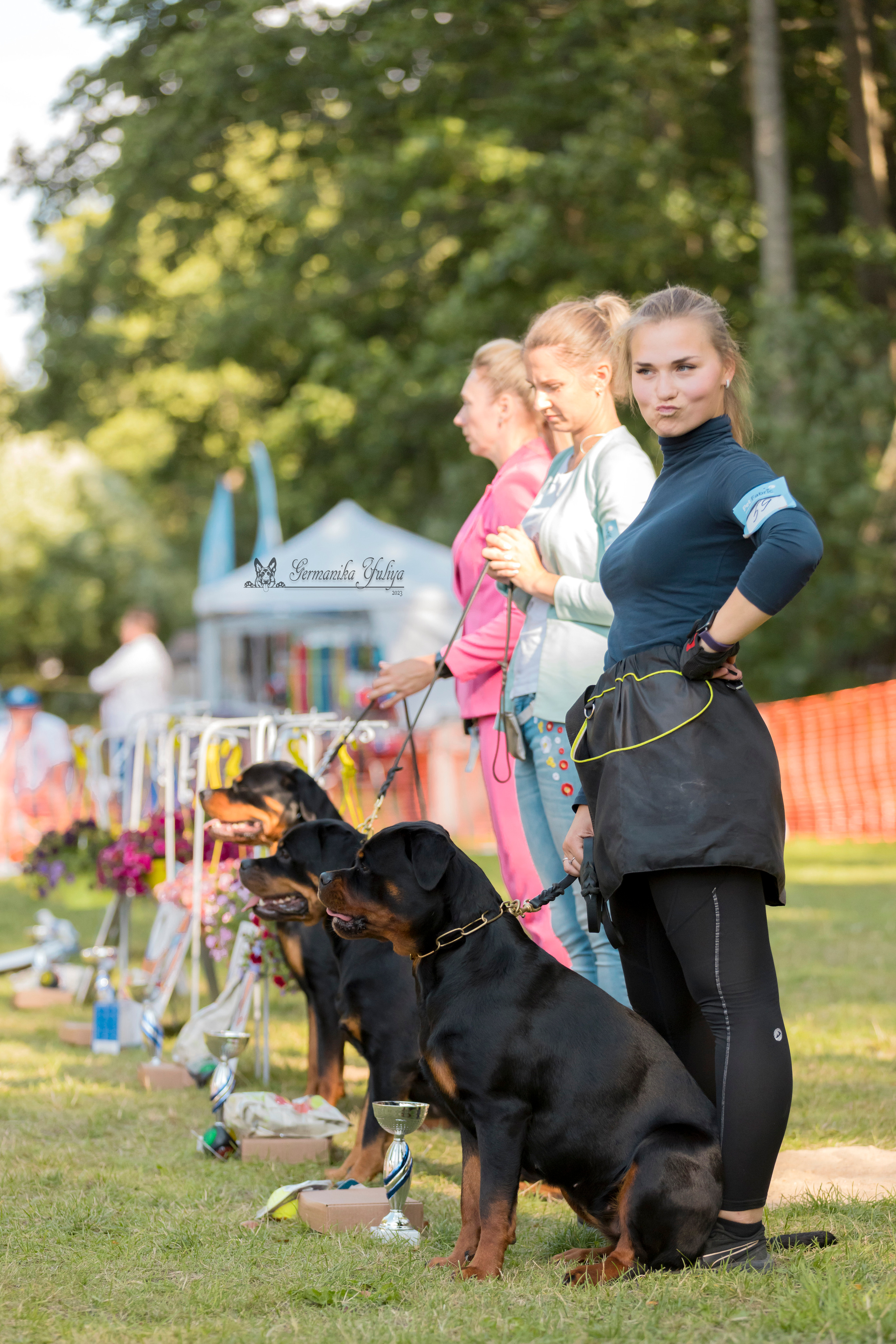 ПК и КЧК ротвейлеров Питер 22-23.07.2023. Фотограф-анималист Юлия Германика