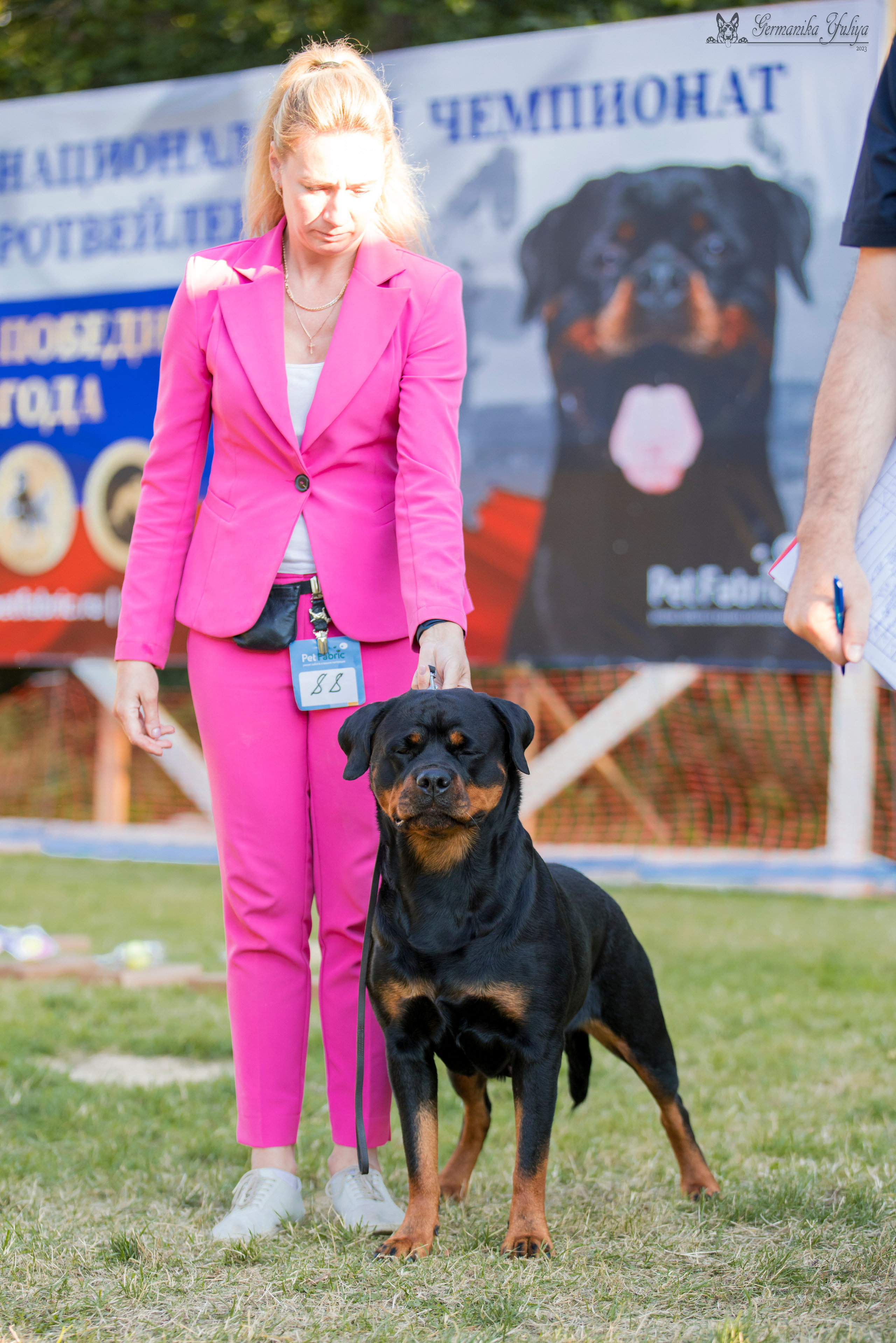 ПК и КЧК ротвейлеров Питер 22-23.07.2023. Фотограф-анималист Юлия Германика