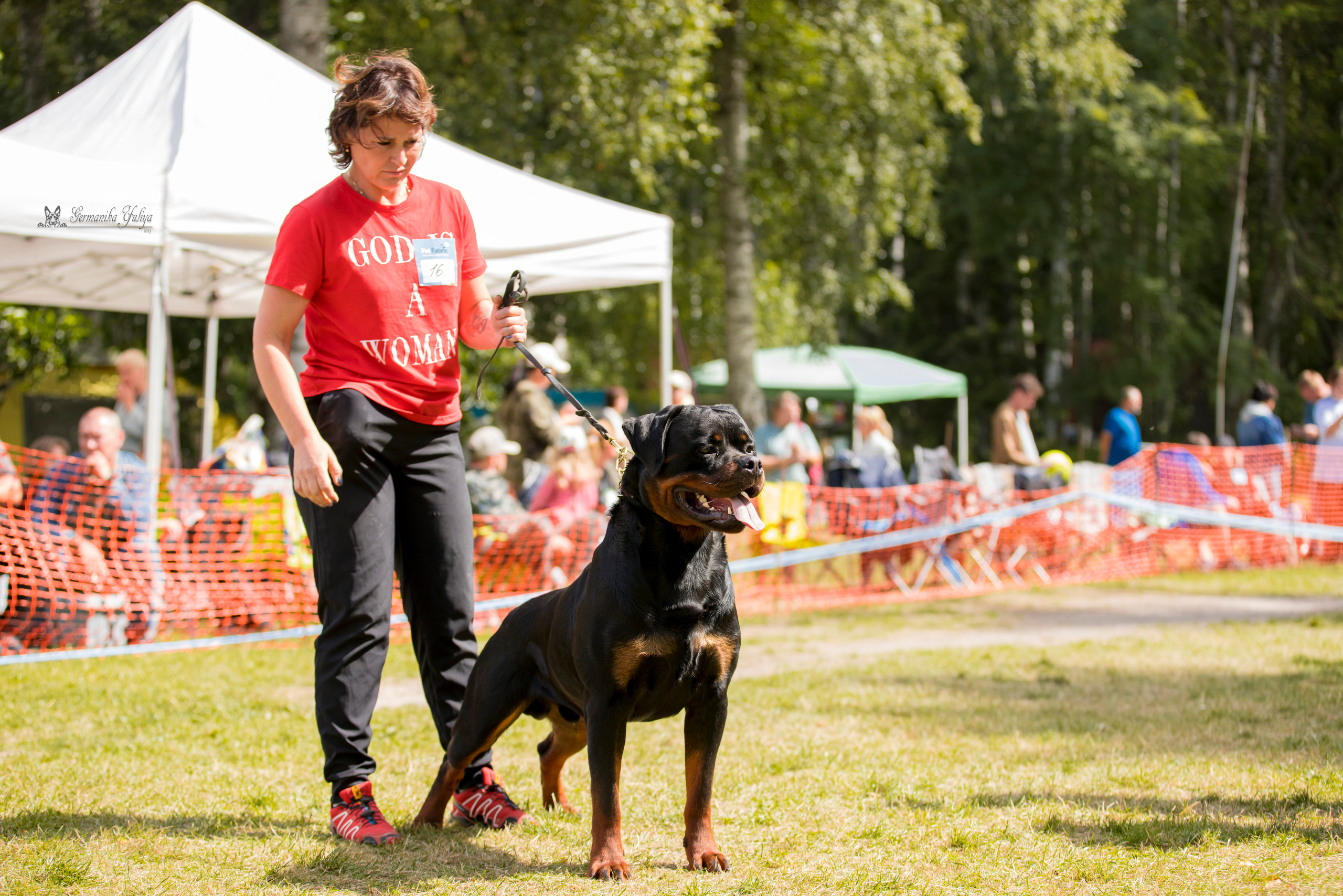 ПК и КЧК ротвейлеров Питер 22-23.07.2023. Фотограф-анималист Юлия Германика