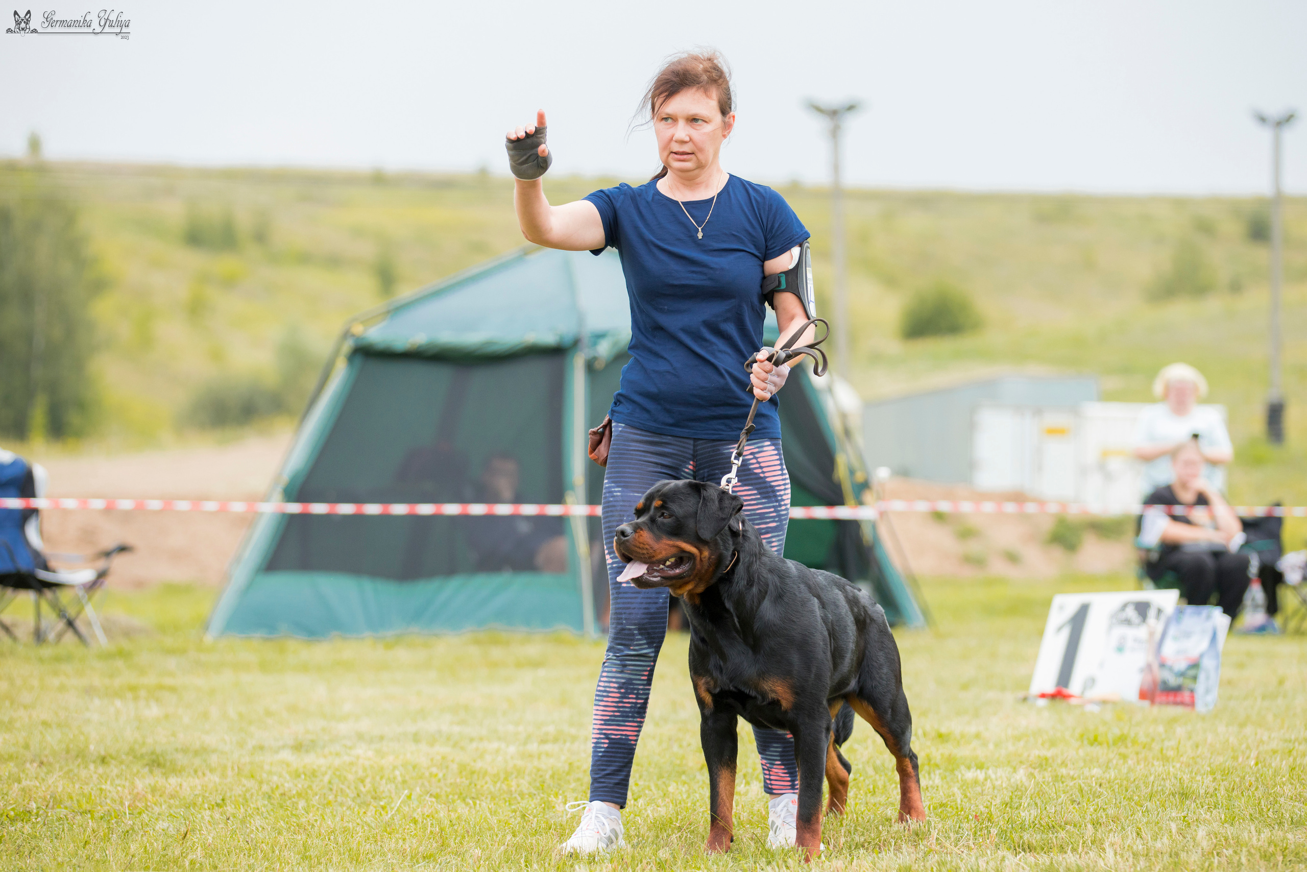 Рязань моно ротвейлеров 12.08.2023. Фотограф-анималист Юлия Германика