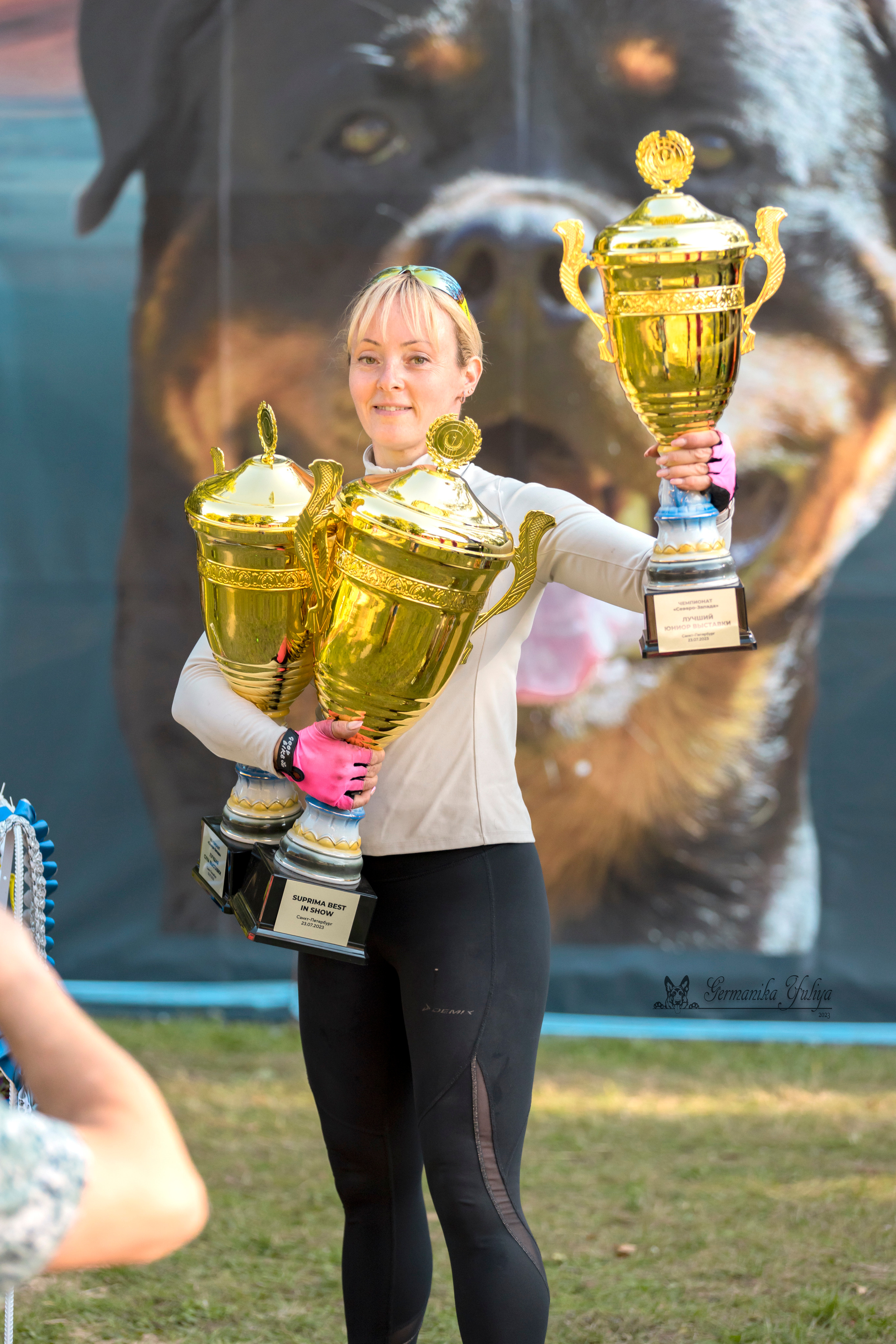 ПК и КЧК ротвейлеров Питер 22-23.07.2023. Фотограф-анималист Юлия Германика