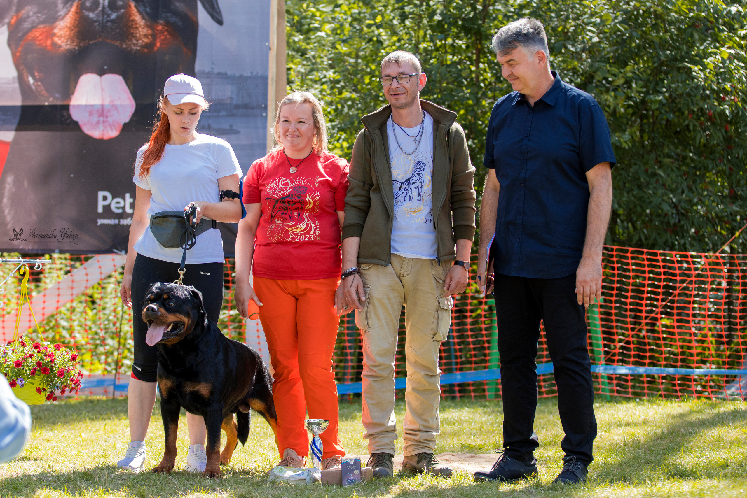ПК и КЧК ротвейлеров Питер 22-23.07.2023. Фотограф-анималист Юлия Германика