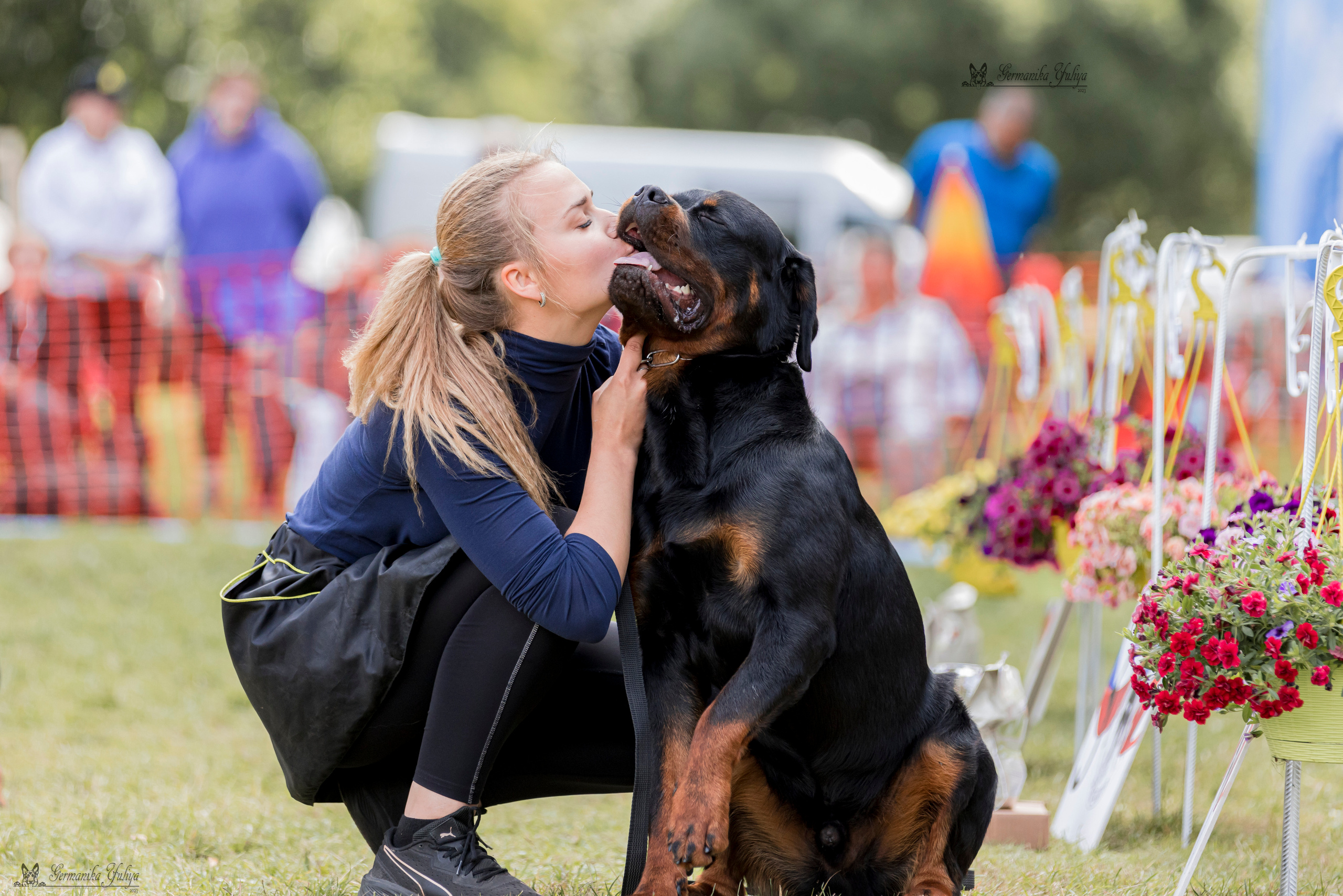 ПК и КЧК ротвейлеров Питер 22-23.07.2023. Фотограф-анималист Юлия Германика