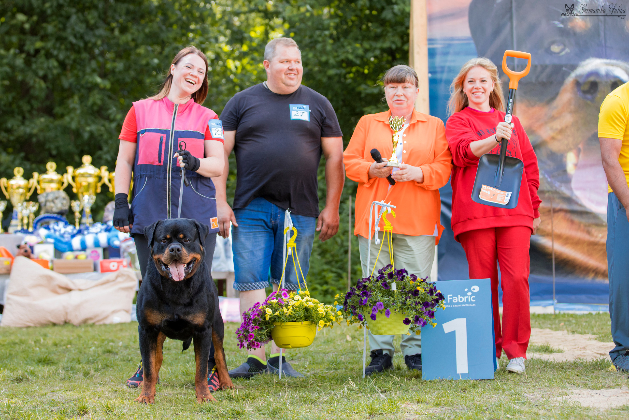 ПК и КЧК ротвейлеров Питер 22-23.07.2023. Фотограф-анималист Юлия Германика