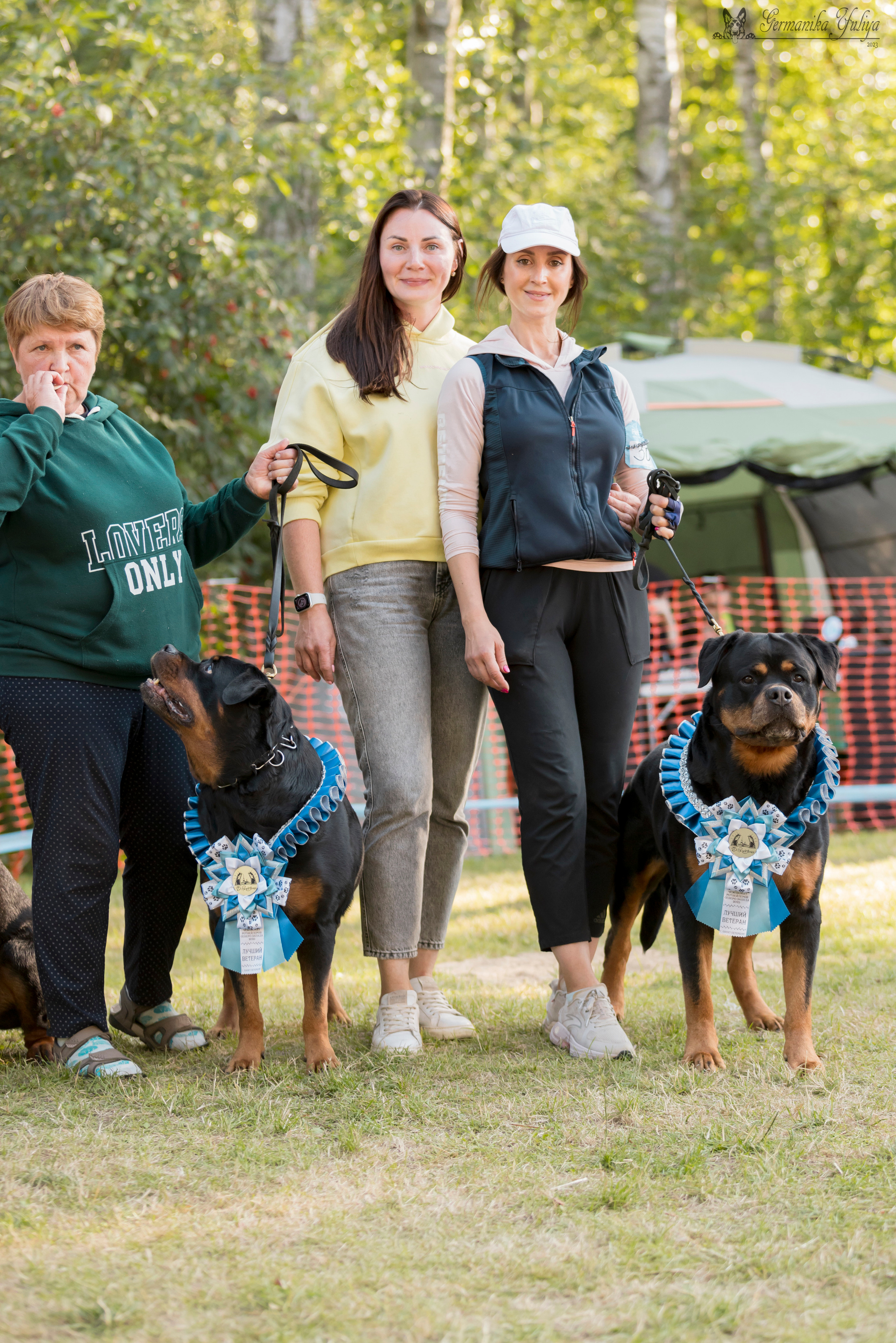 ПК и КЧК ротвейлеров Питер 22-23.07.2023. Фотограф-анималист Юлия Германика