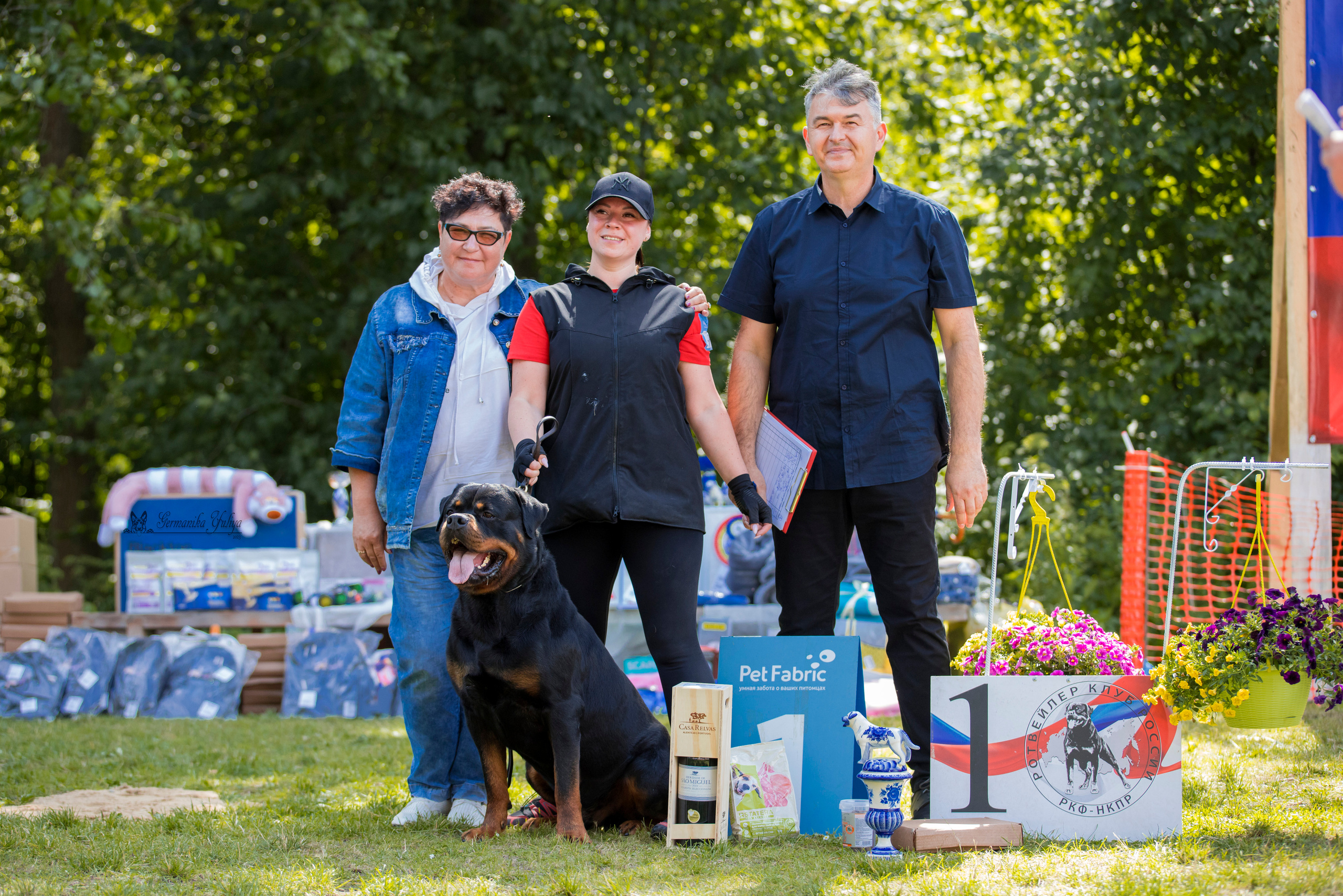 ПК и КЧК ротвейлеров Питер 22-23.07.2023. Фотограф-анималист Юлия Германика