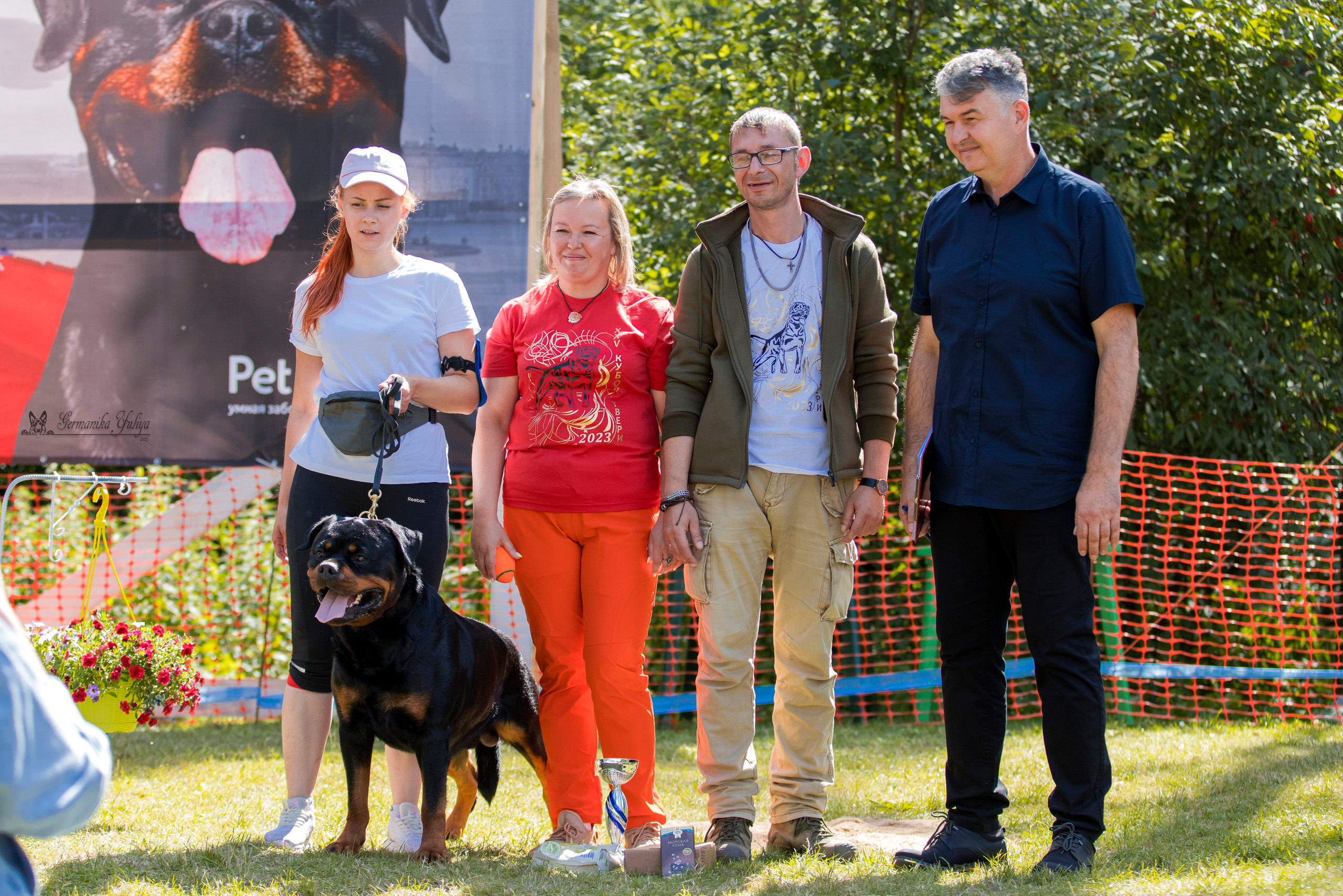 ПК и КЧК ротвейлеров Питер 22-23.07.2023. Фотограф-анималист Юлия Германика