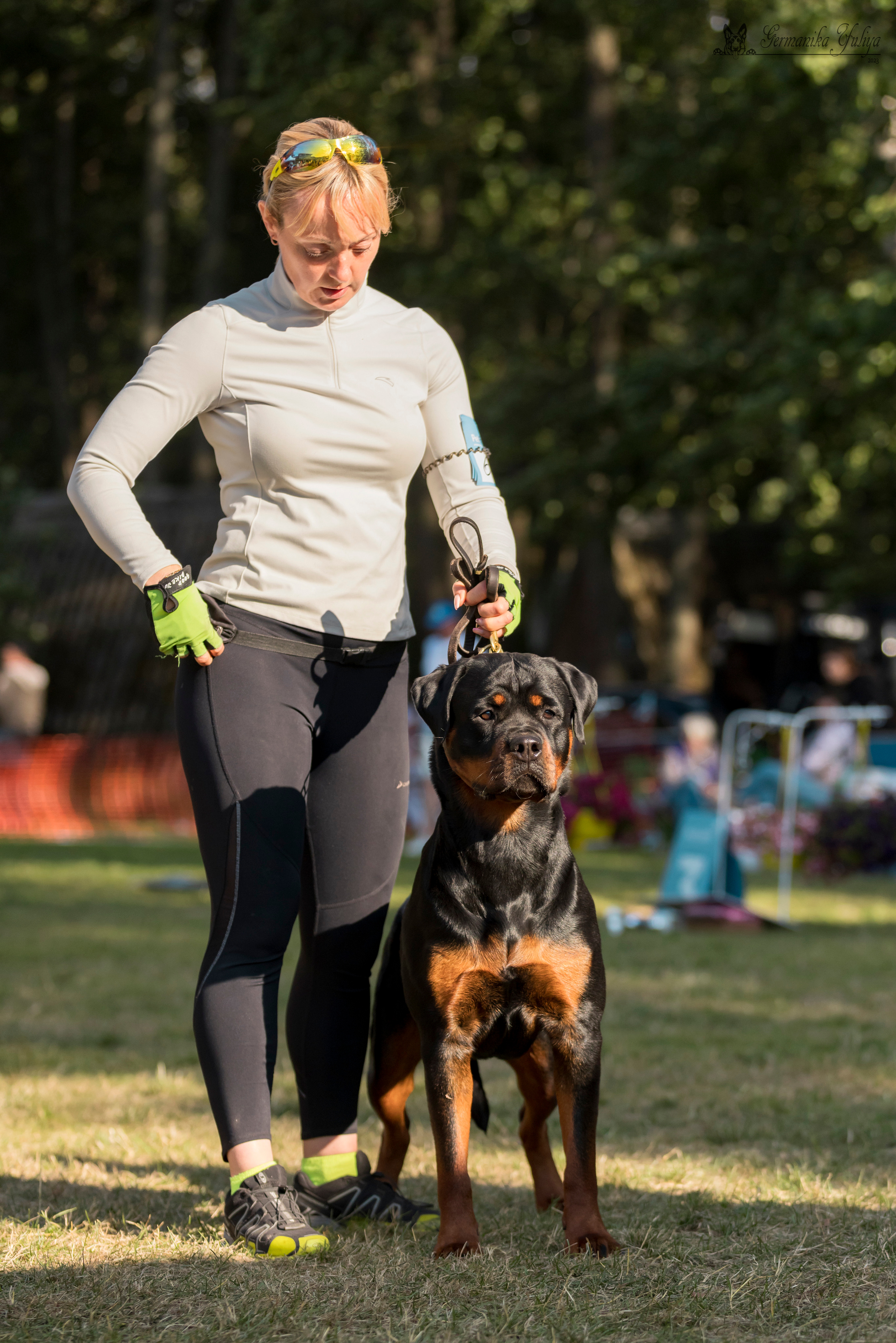 ПК и КЧК ротвейлеров Питер 22-23.07.2023. Фотограф-анималист Юлия Германика