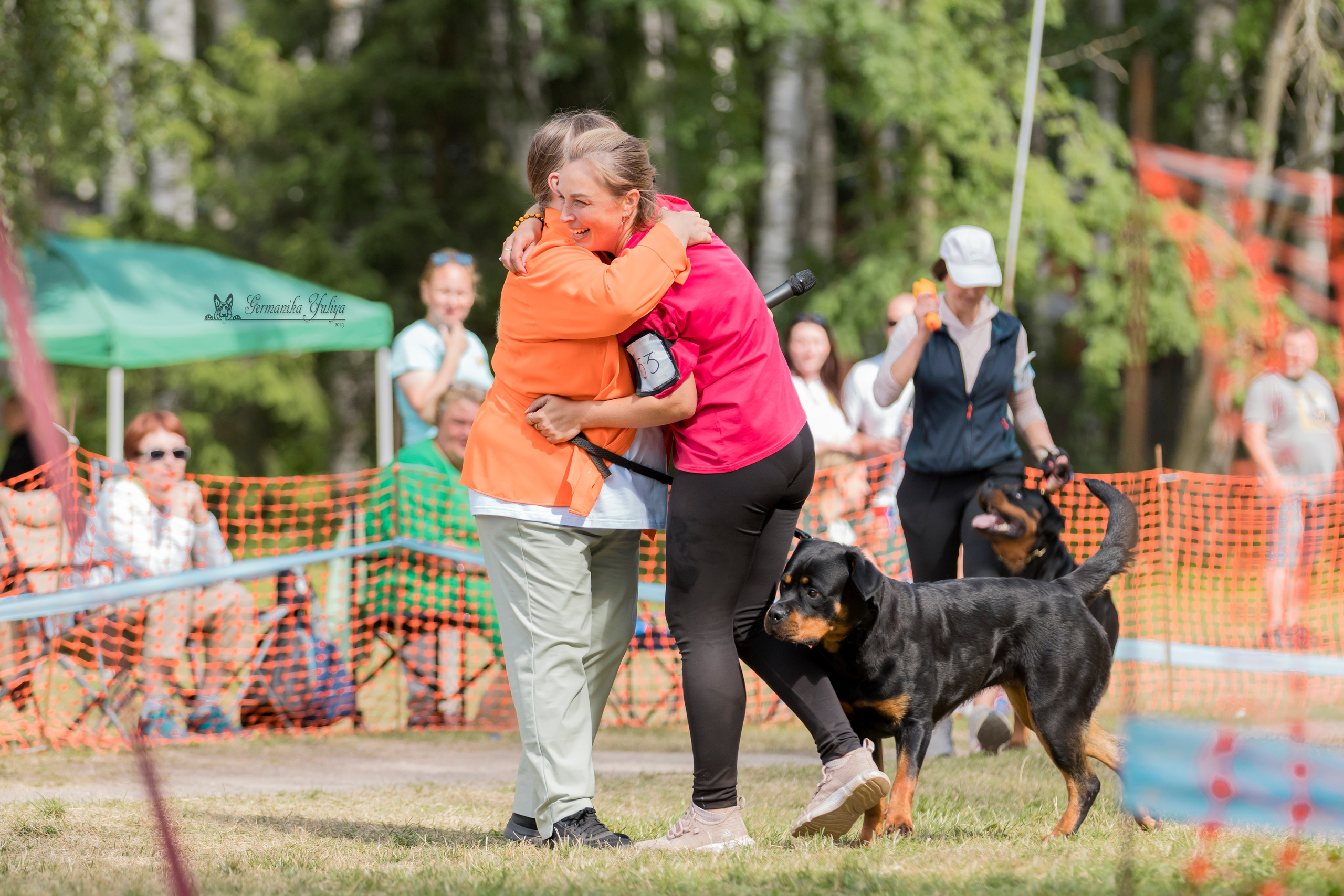 ПК и КЧК ротвейлеров Питер 22-23.07.2023. Фотограф-анималист Юлия Германика