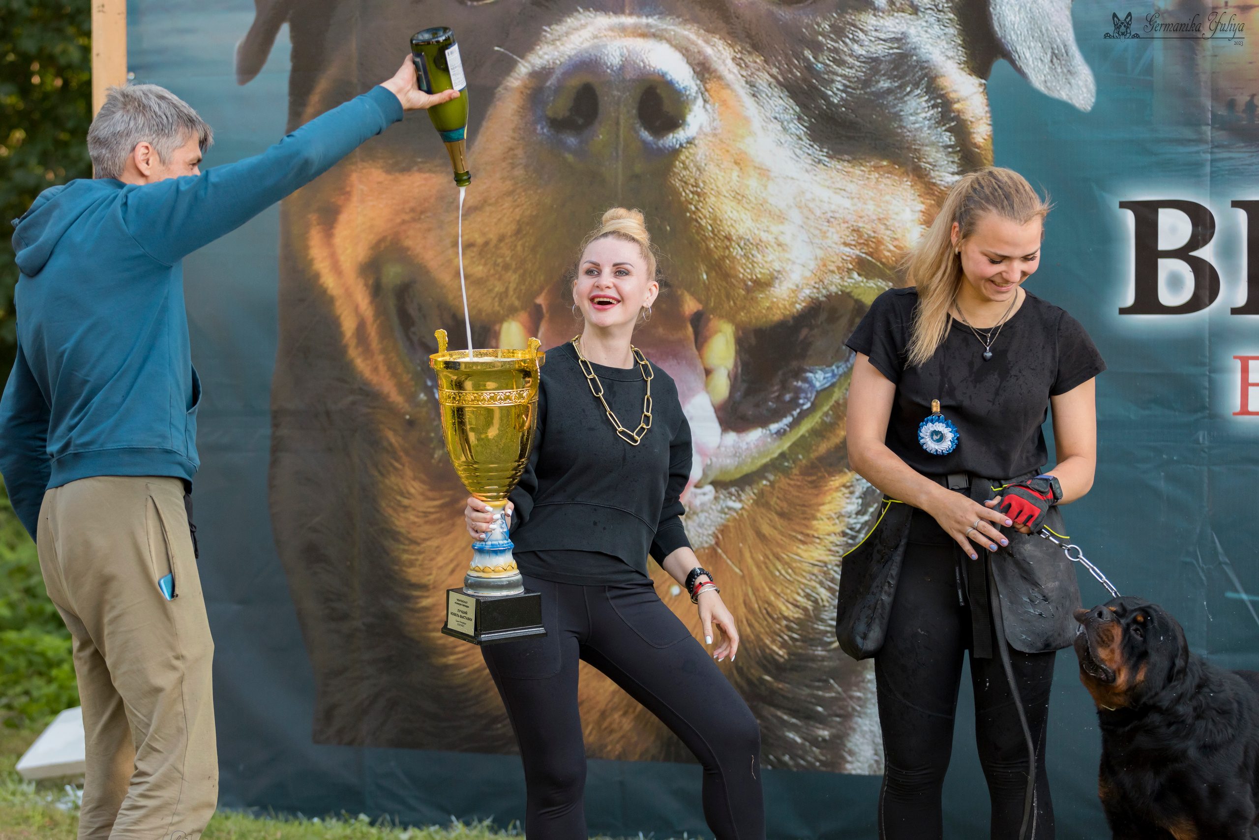 ПК и КЧК ротвейлеров Питер 22-23.07.2023. Фотограф-анималист Юлия Германика