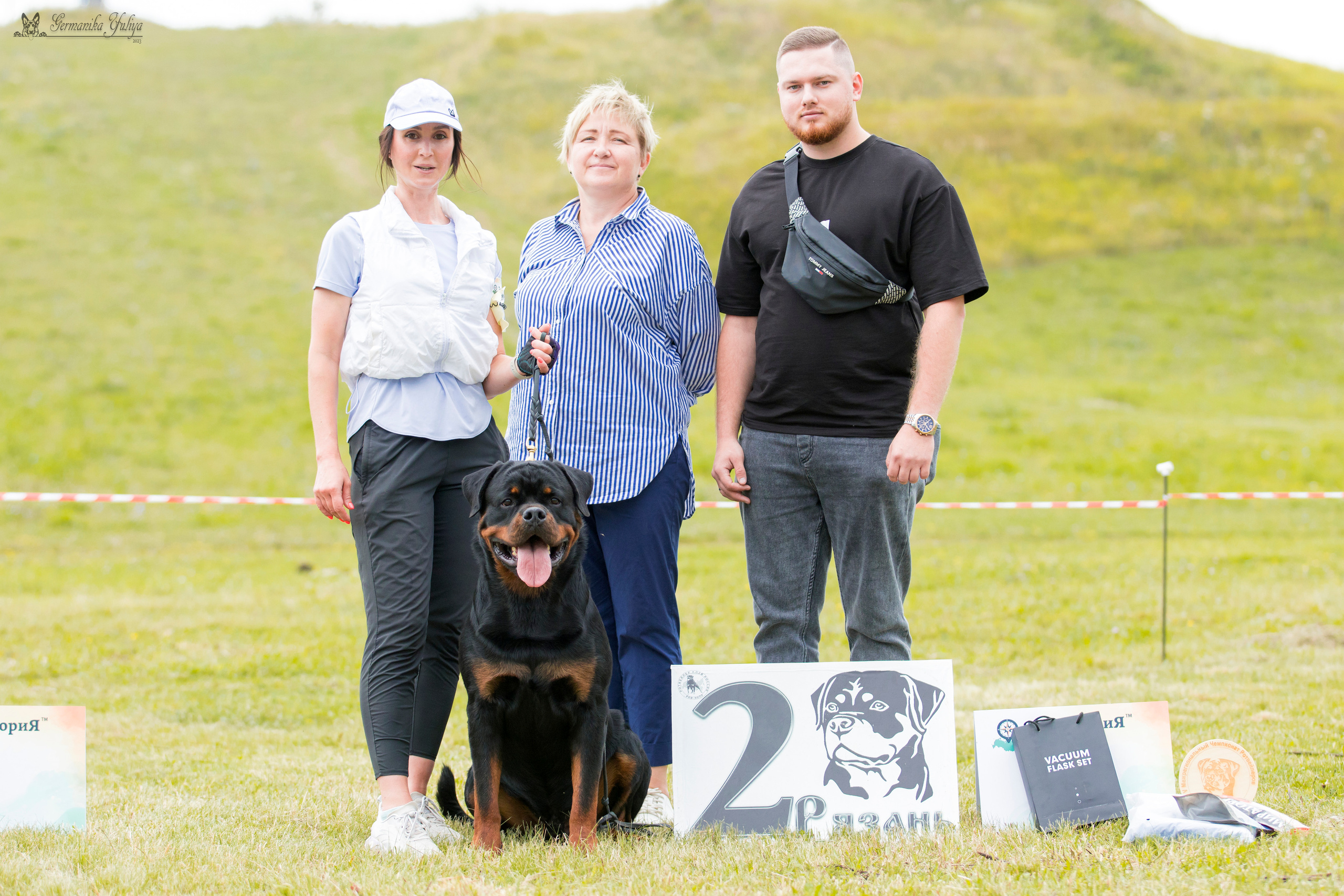 Рязань моно ротвейлеров 12.08.2023. Фотограф-анималист Юлия Германика